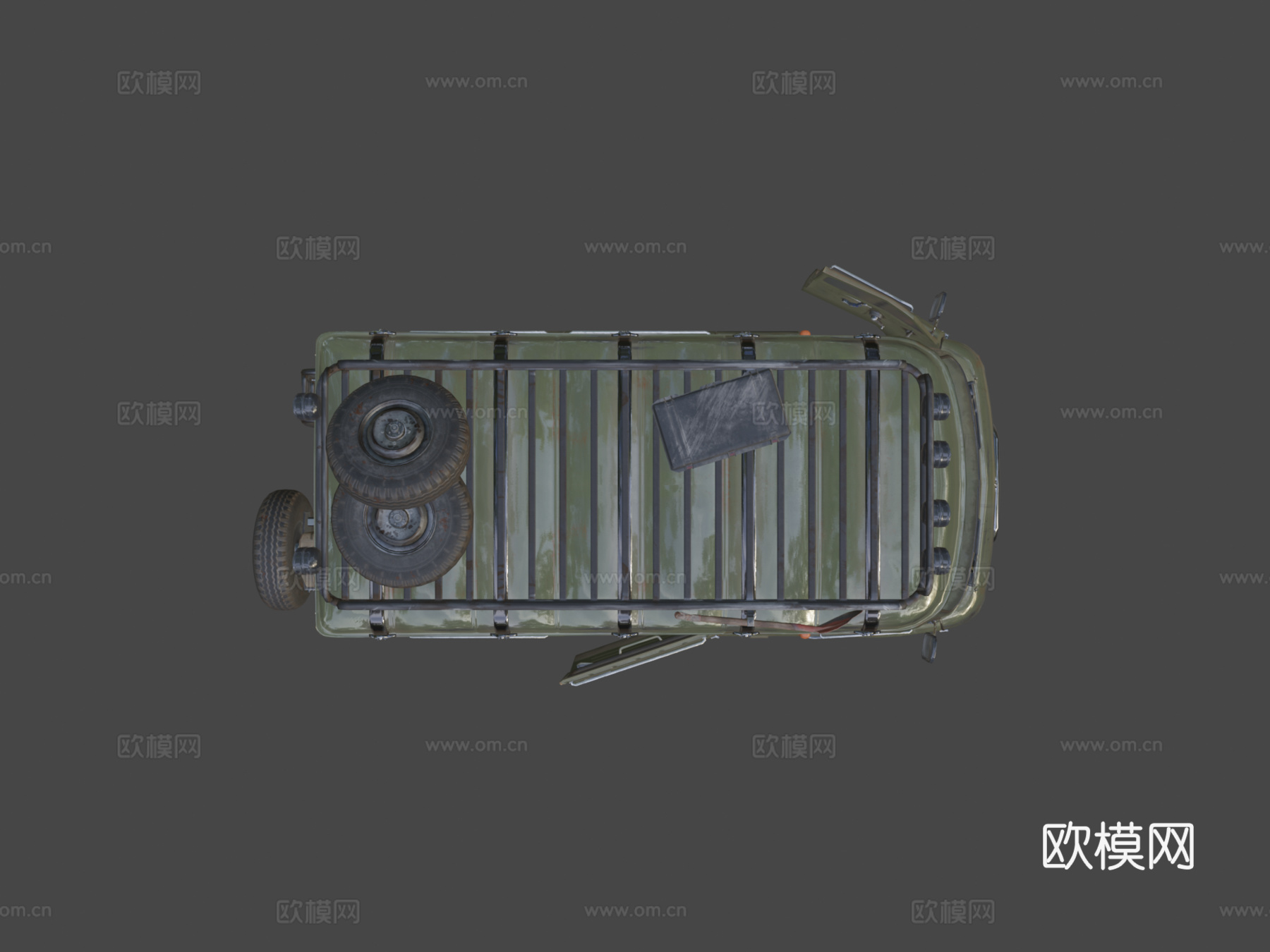 苏联车辆 乌阿斯 布汉卡su模型