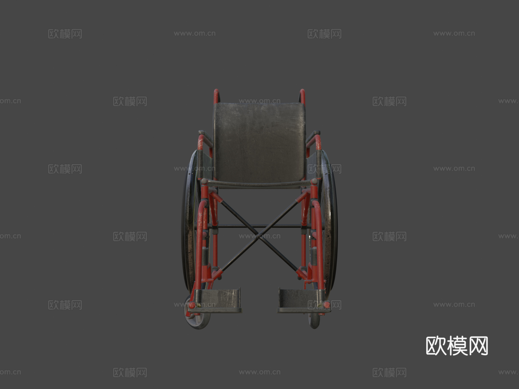轮椅su模型