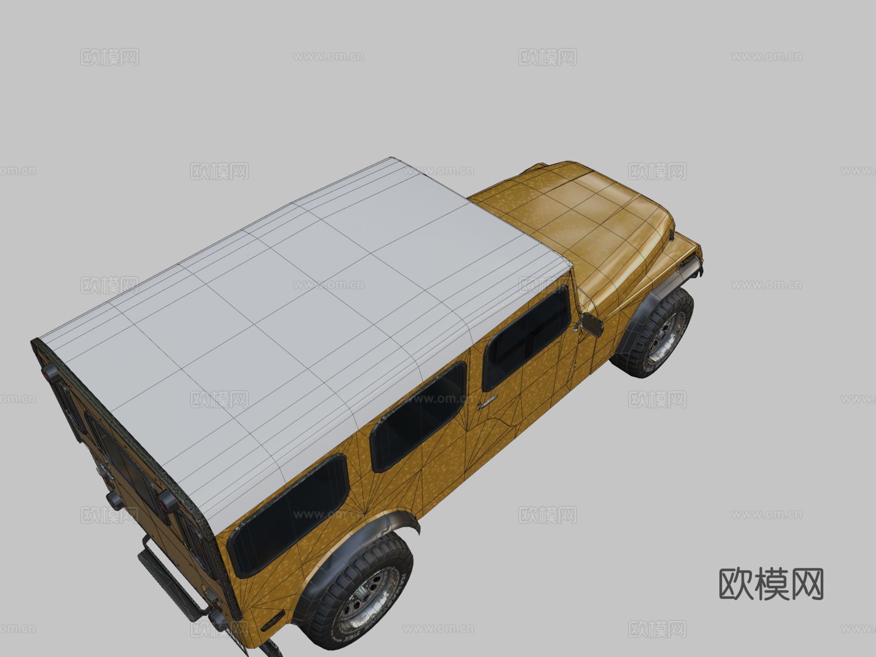 尤金MK6'65-低多边形模型su模型