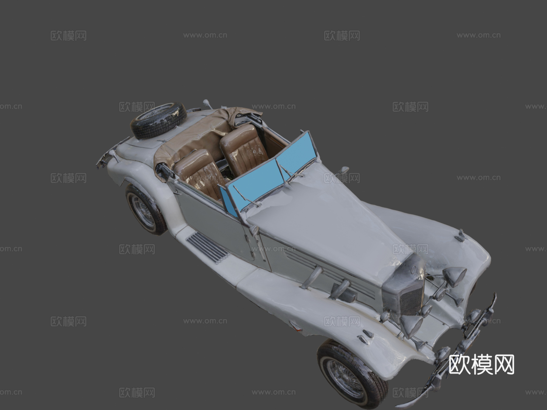 梅赛德斯-奔驰500K玛琳(1936)su模型