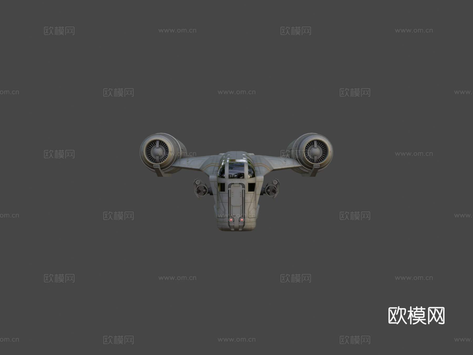 剃刀冠  星球大战su模型