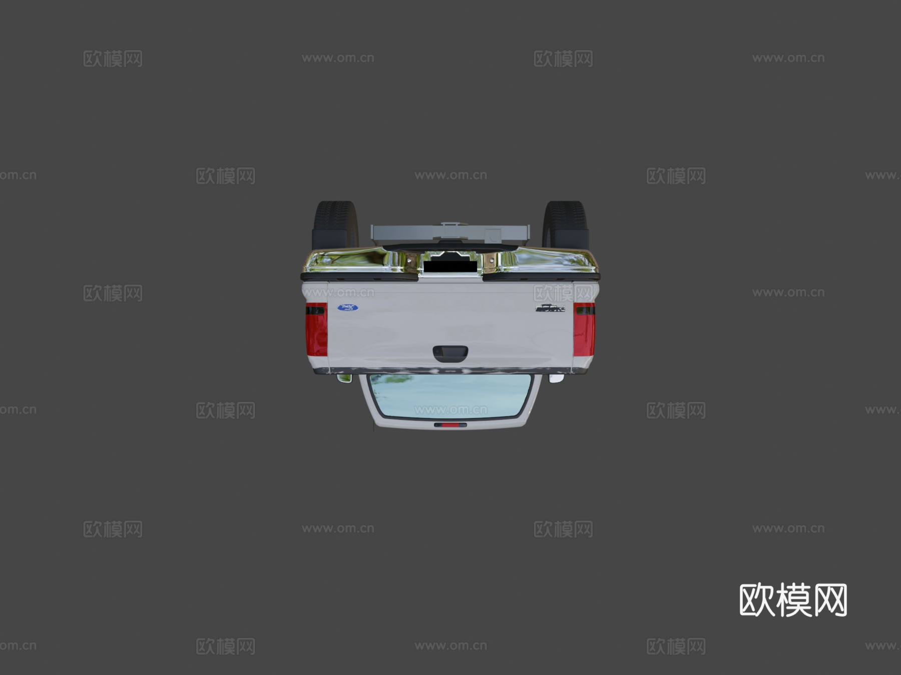 F350 超级责任高多边形su模型