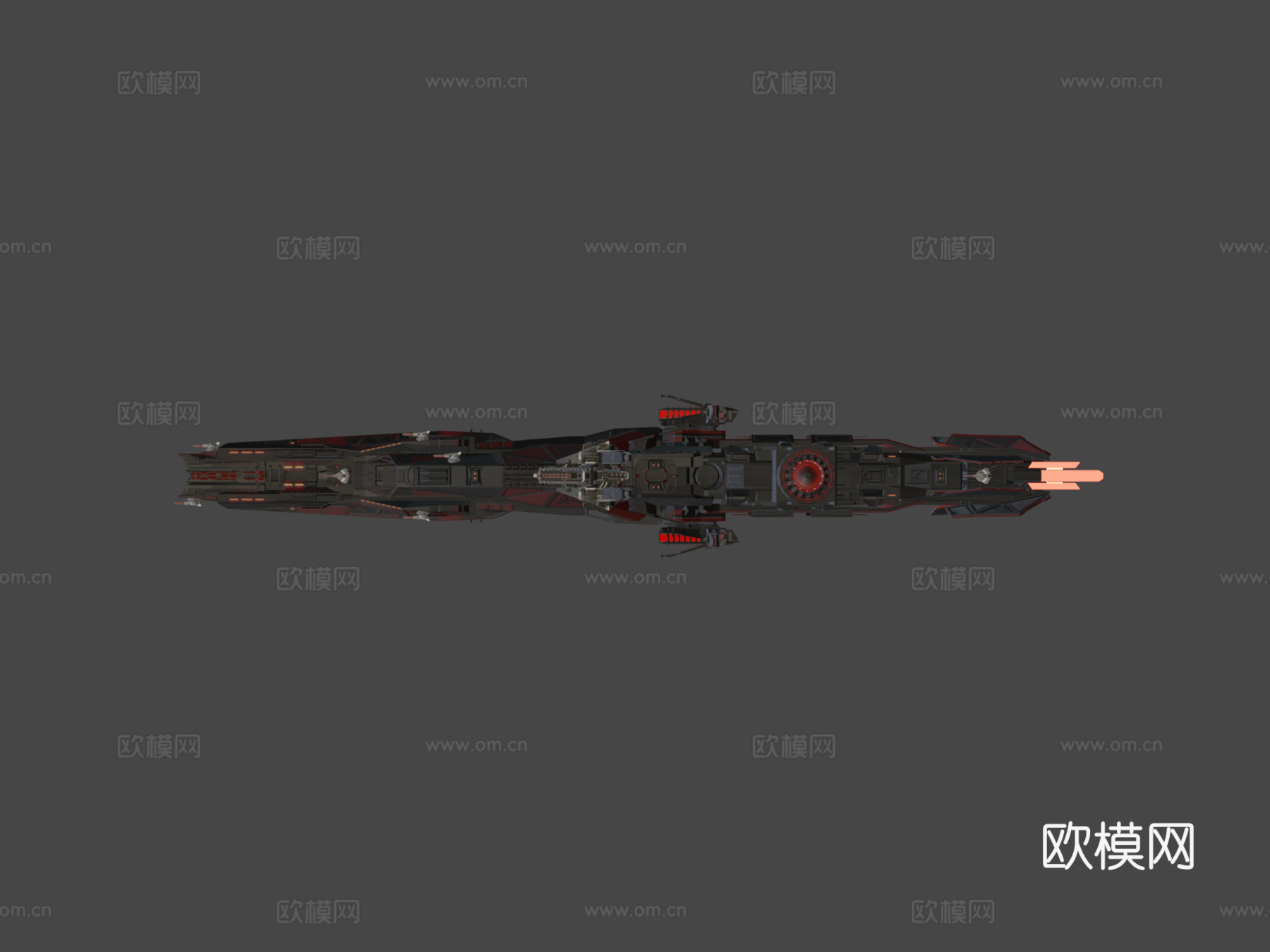 杰里科驱逐舰暴君su模型