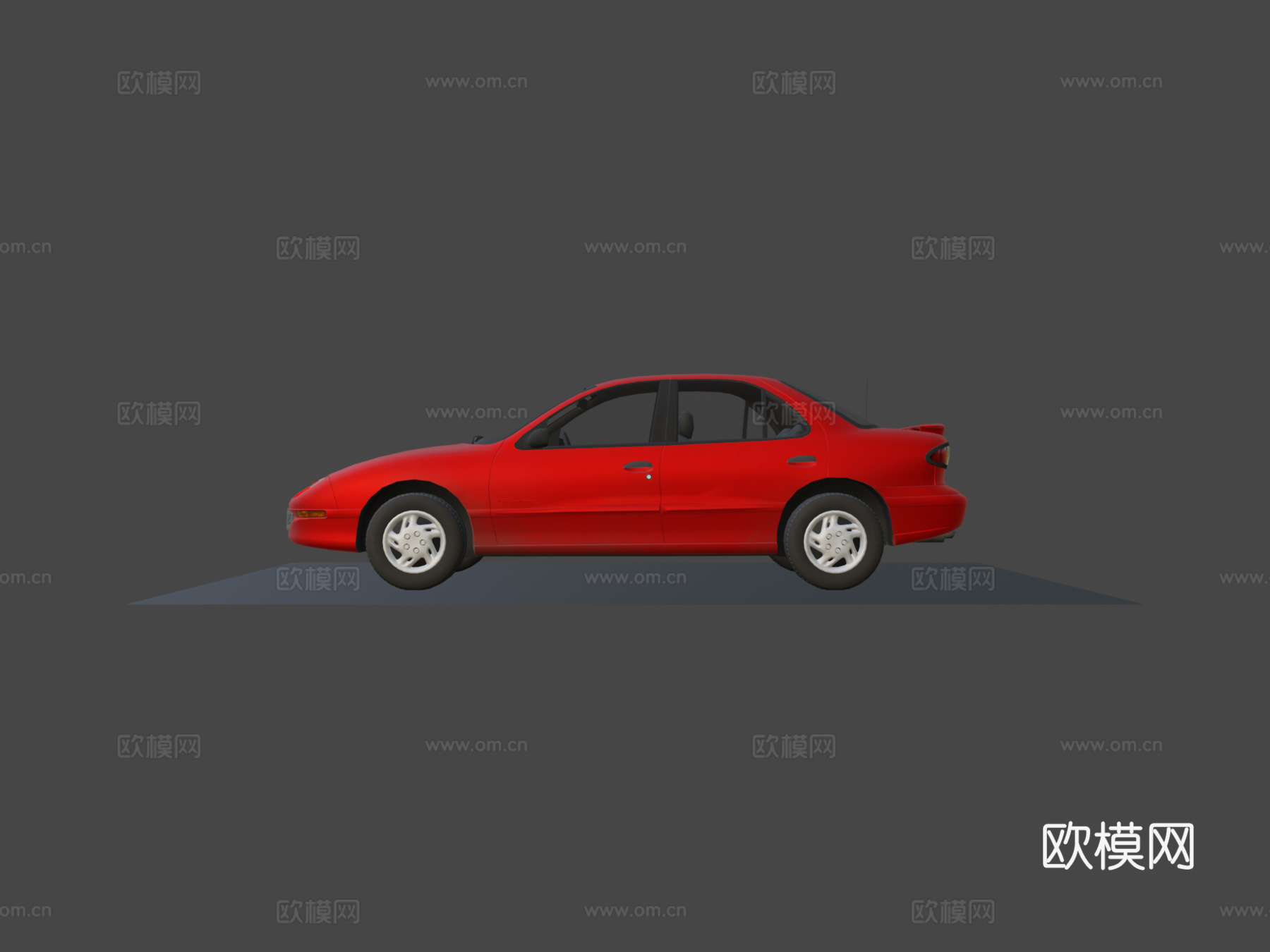 -1999庞蒂亚克太阳火su模型