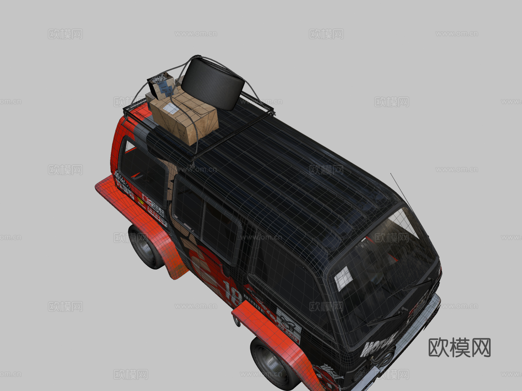 马鲁蒂铃木 Omni x Outlaw 项目su模型