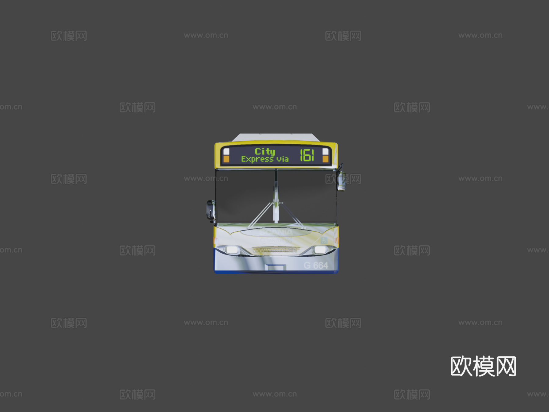 布里斯班市 斯堪尼亚 L94UB 巴士 右舵su模型