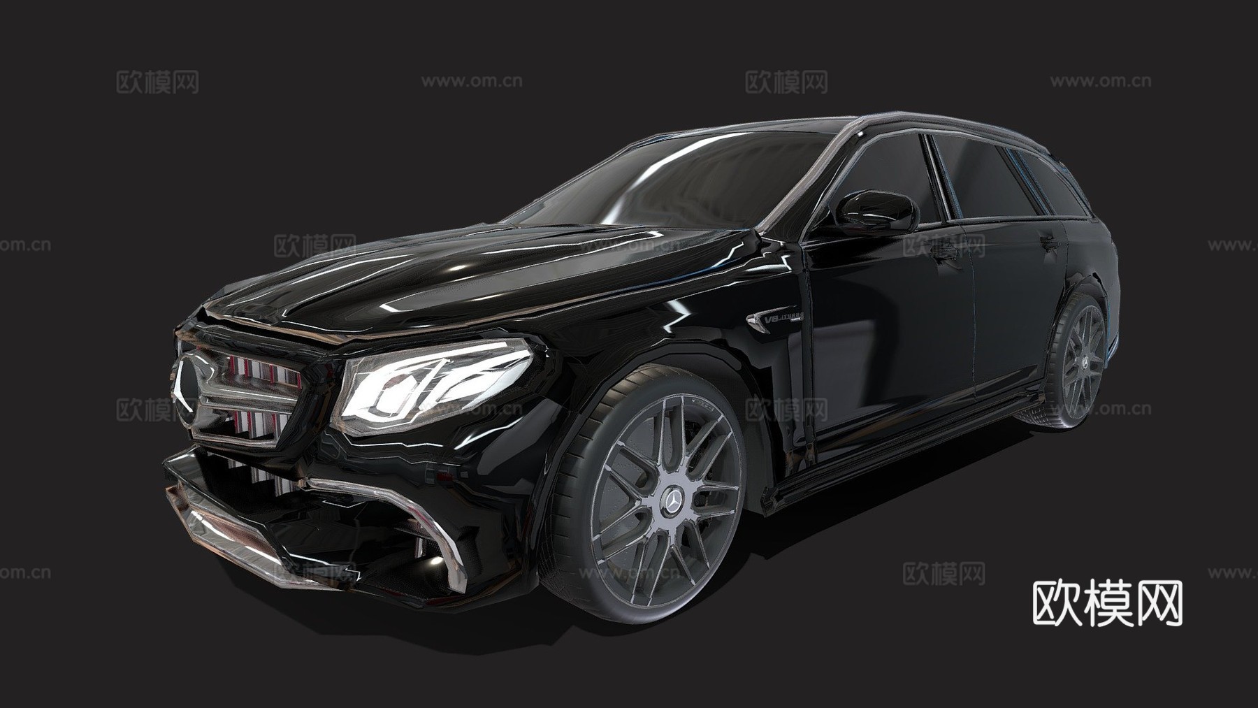 梅赛德斯奔驰 E63 AMG S 旅行车su模型