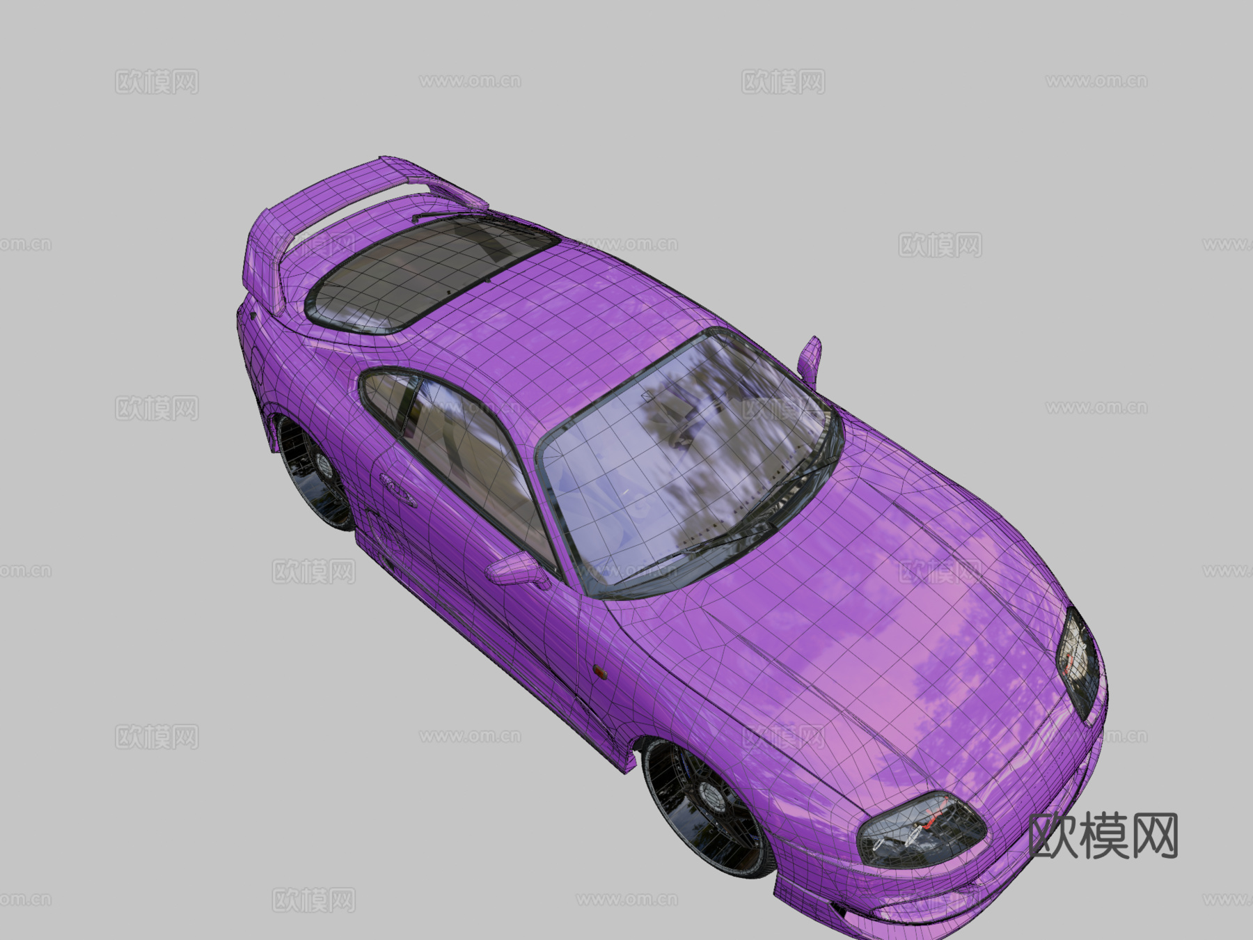 丰田Supra mk4su模型