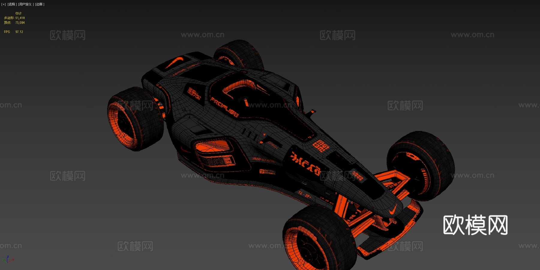 NIKE PROFUSE  赛道狂飙su模型