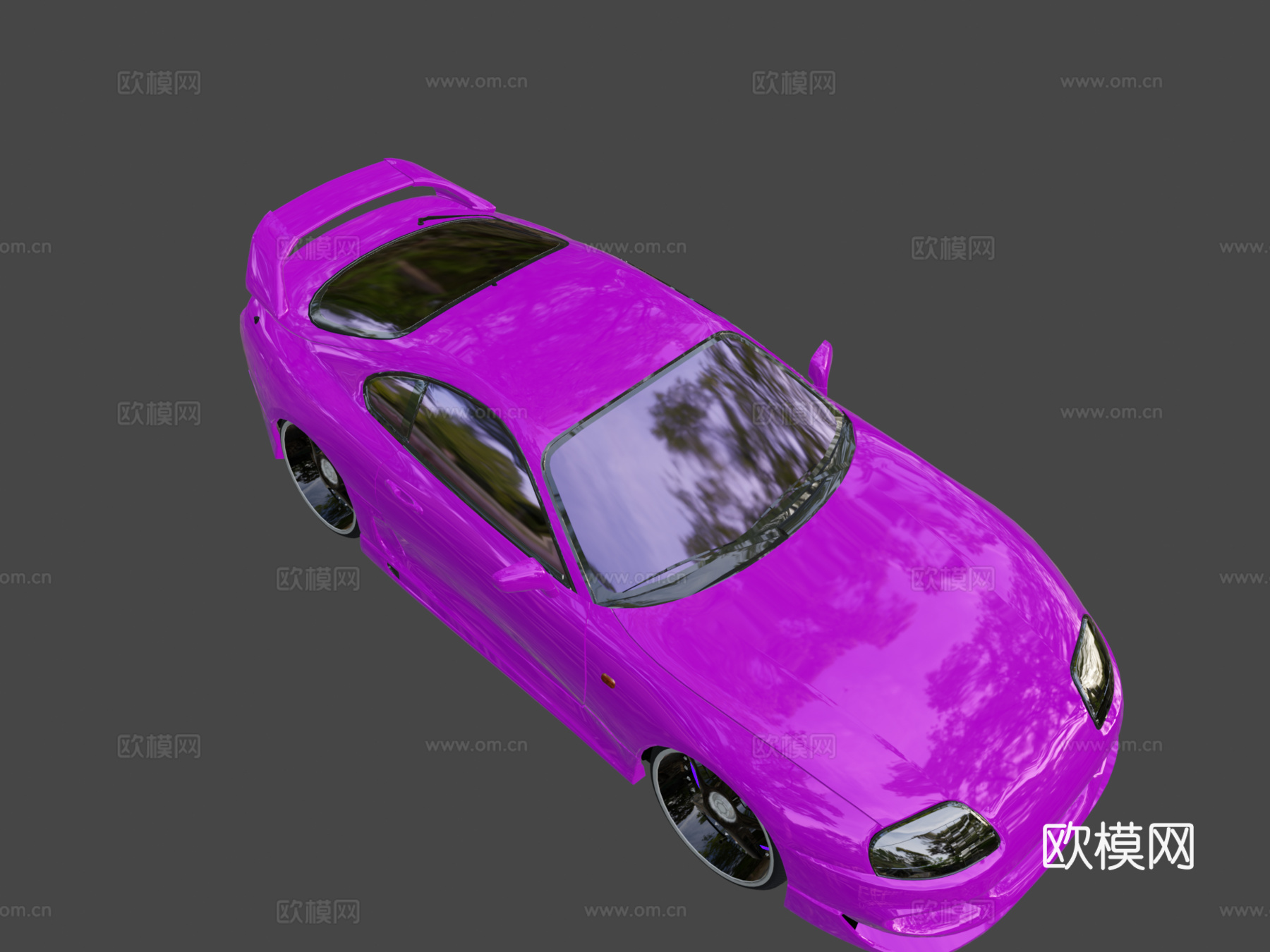 丰田Supra mk4su模型