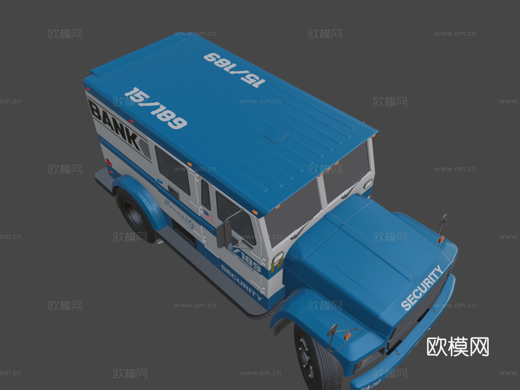 通用美国装甲卡车su模型