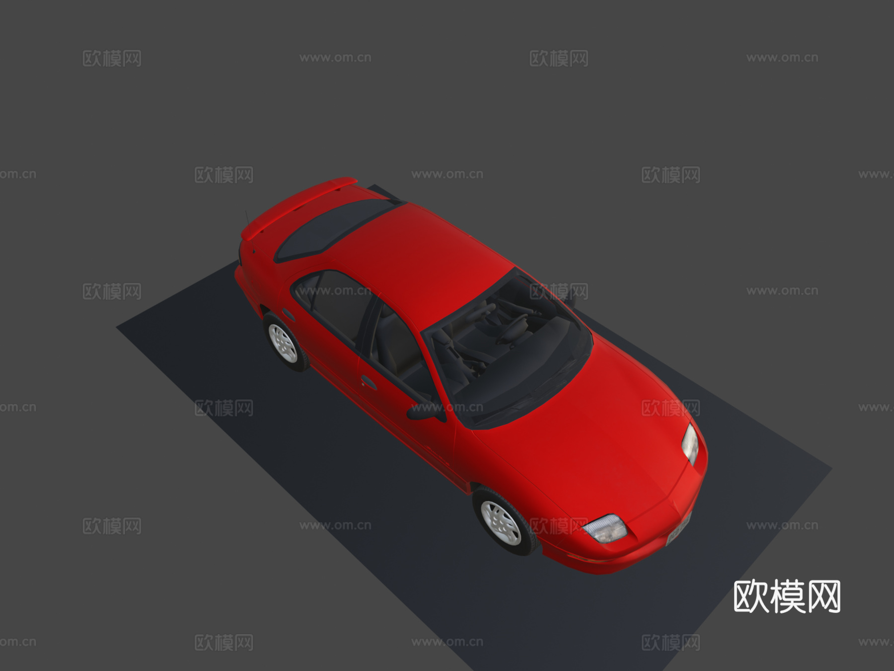 -1999庞蒂亚克太阳火su模型