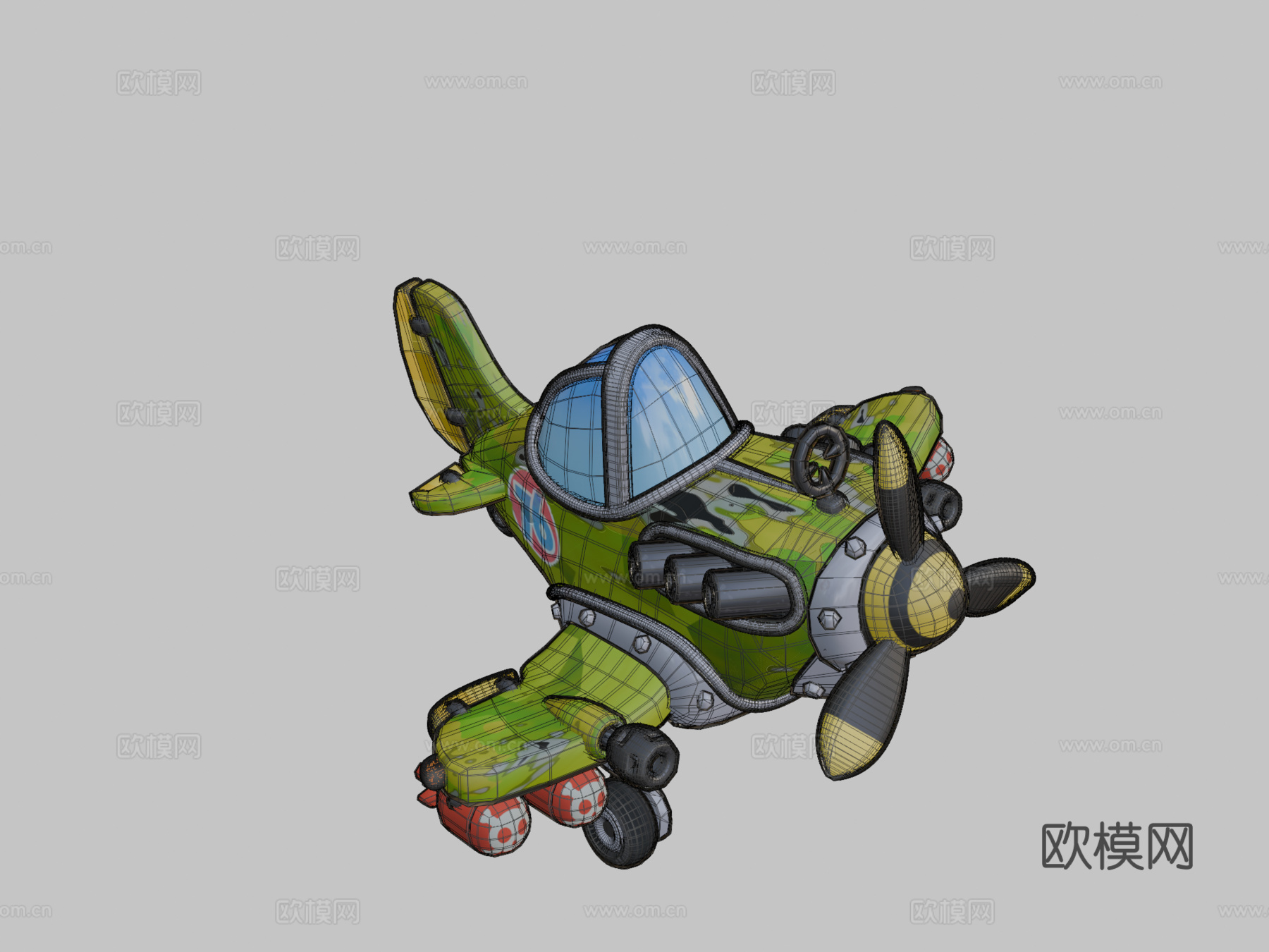 战争飞机su模型