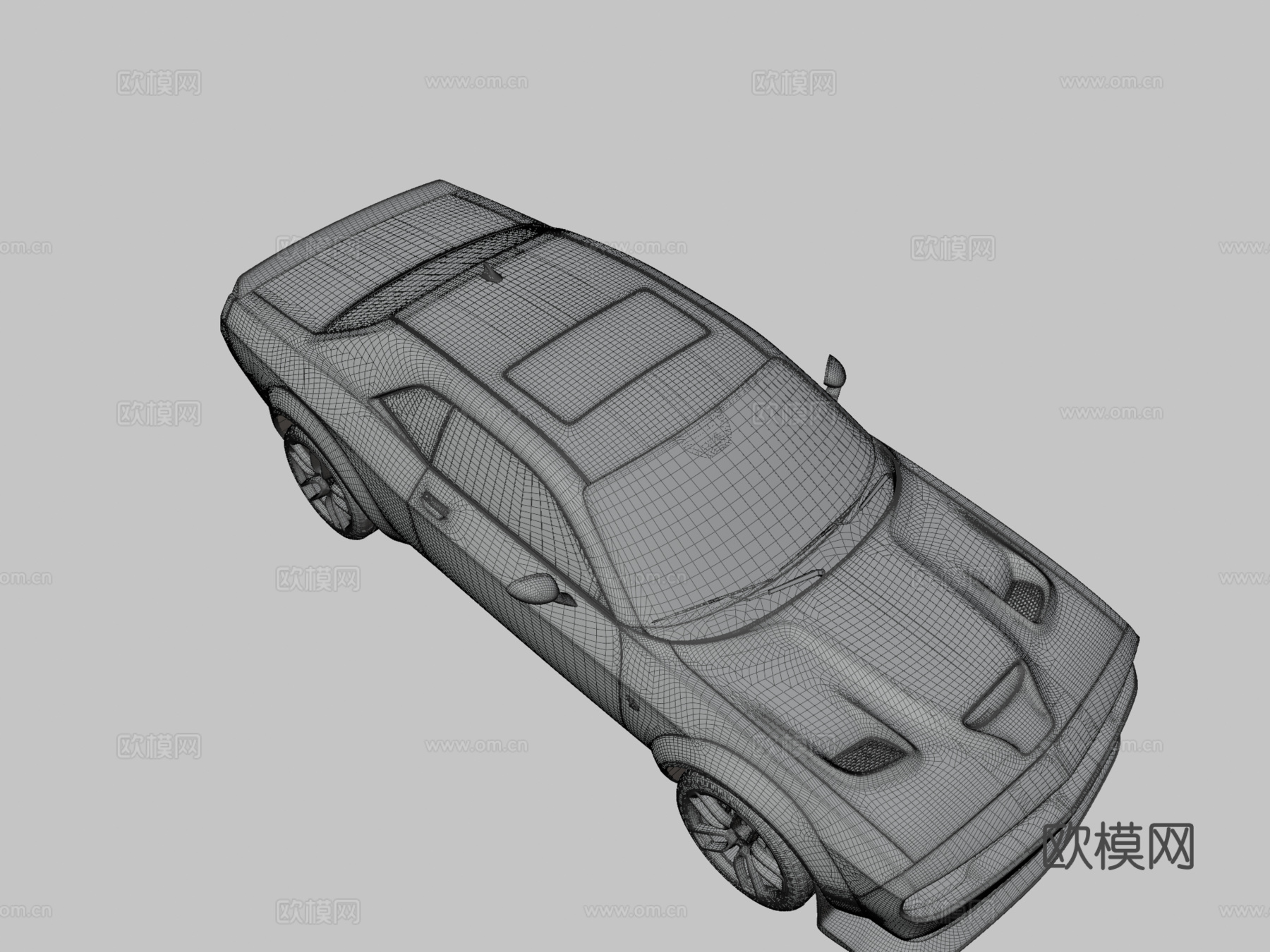 道奇 挑战者 SRT 地狱猫su模型
