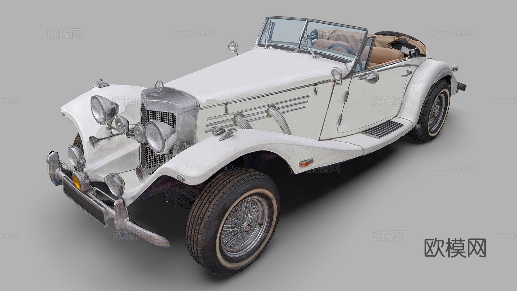 梅赛德斯-奔驰500K玛琳(1936)su模型