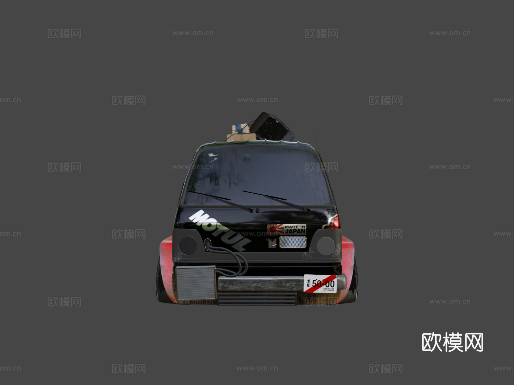 马鲁蒂铃木 Omni x Outlaw 项目su模型