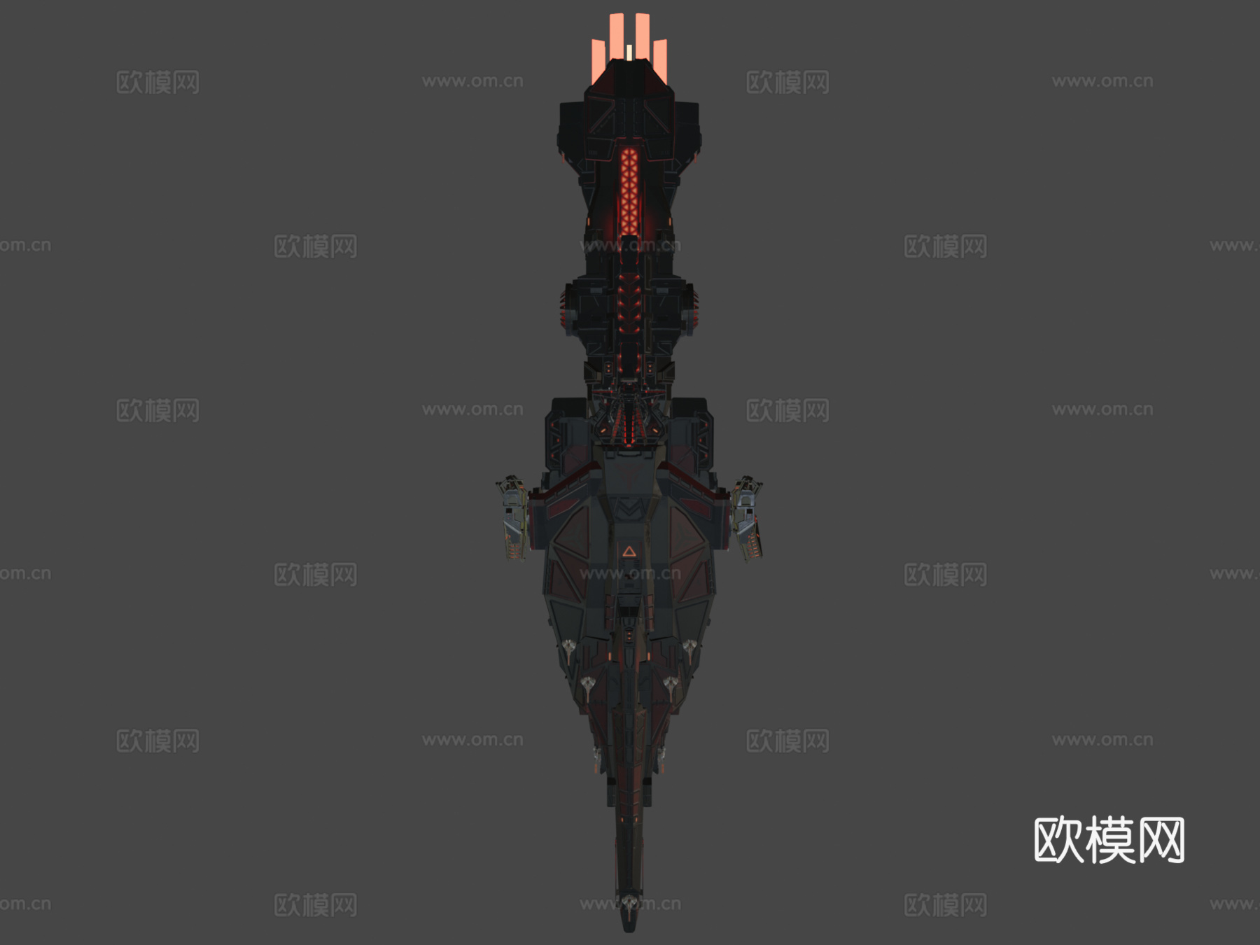 杰里科驱逐舰暴君su模型