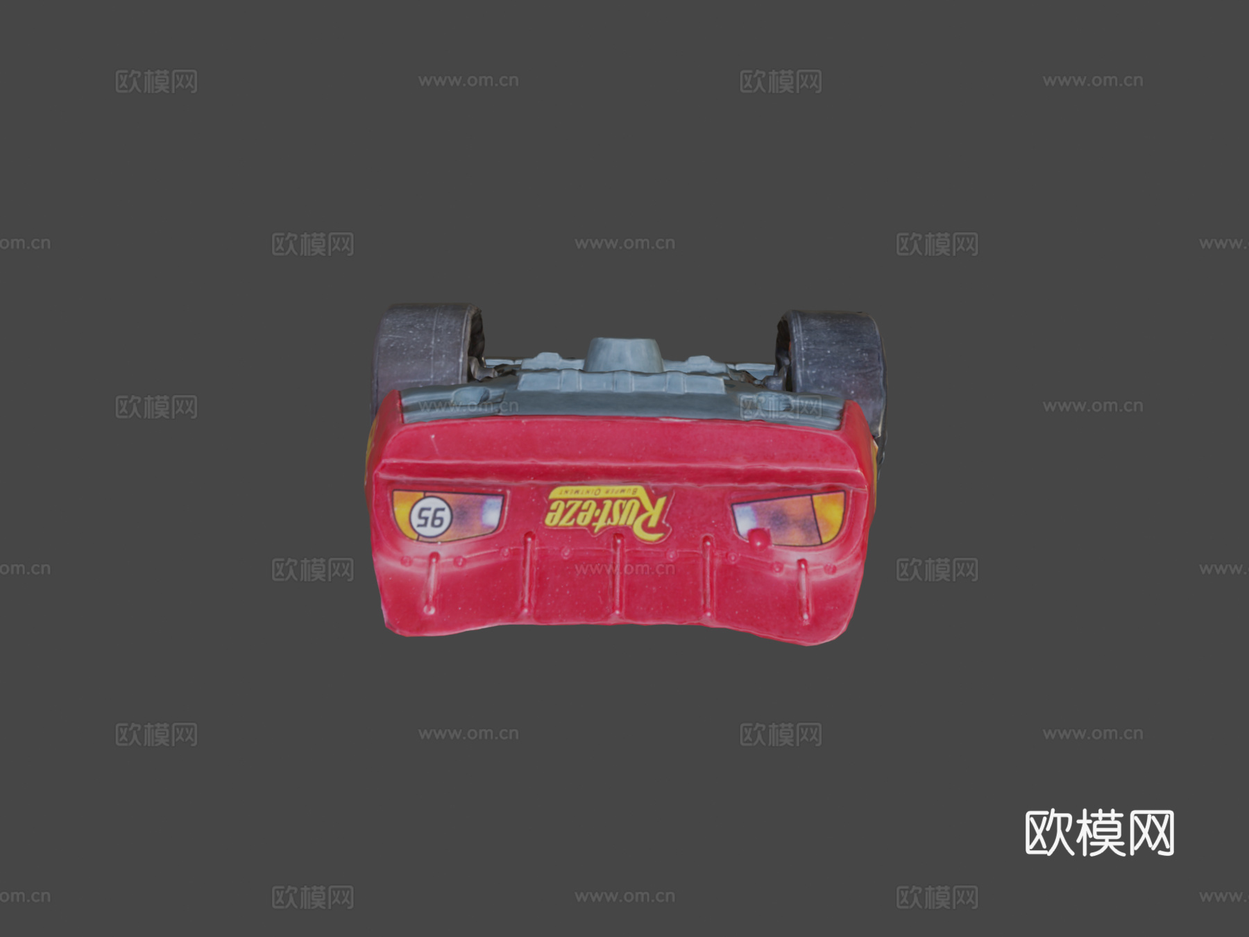 麦昆玩具车 扫描su模型