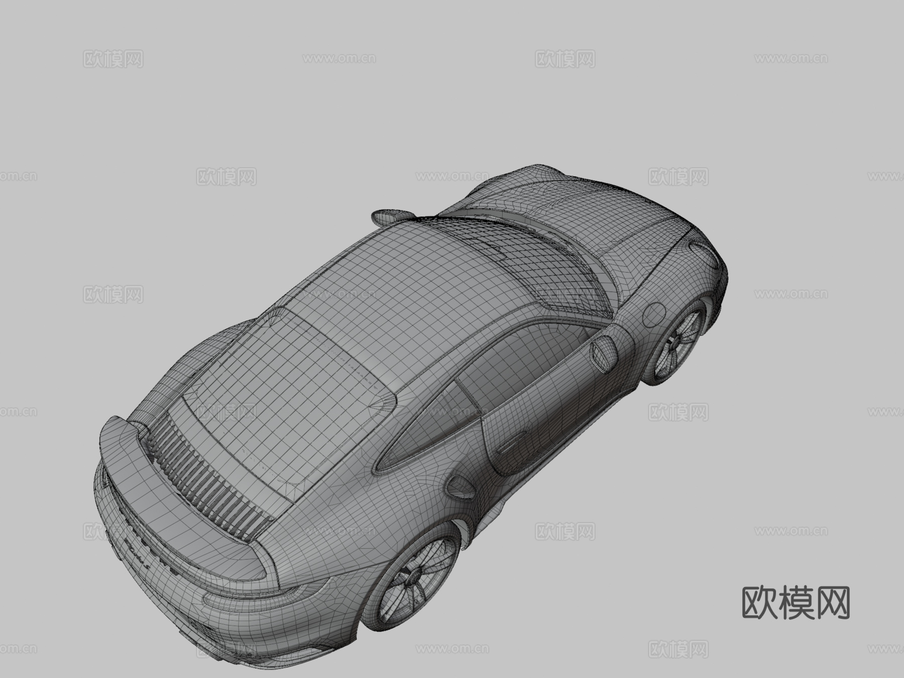 保时捷911 Turbo Ssu模型
