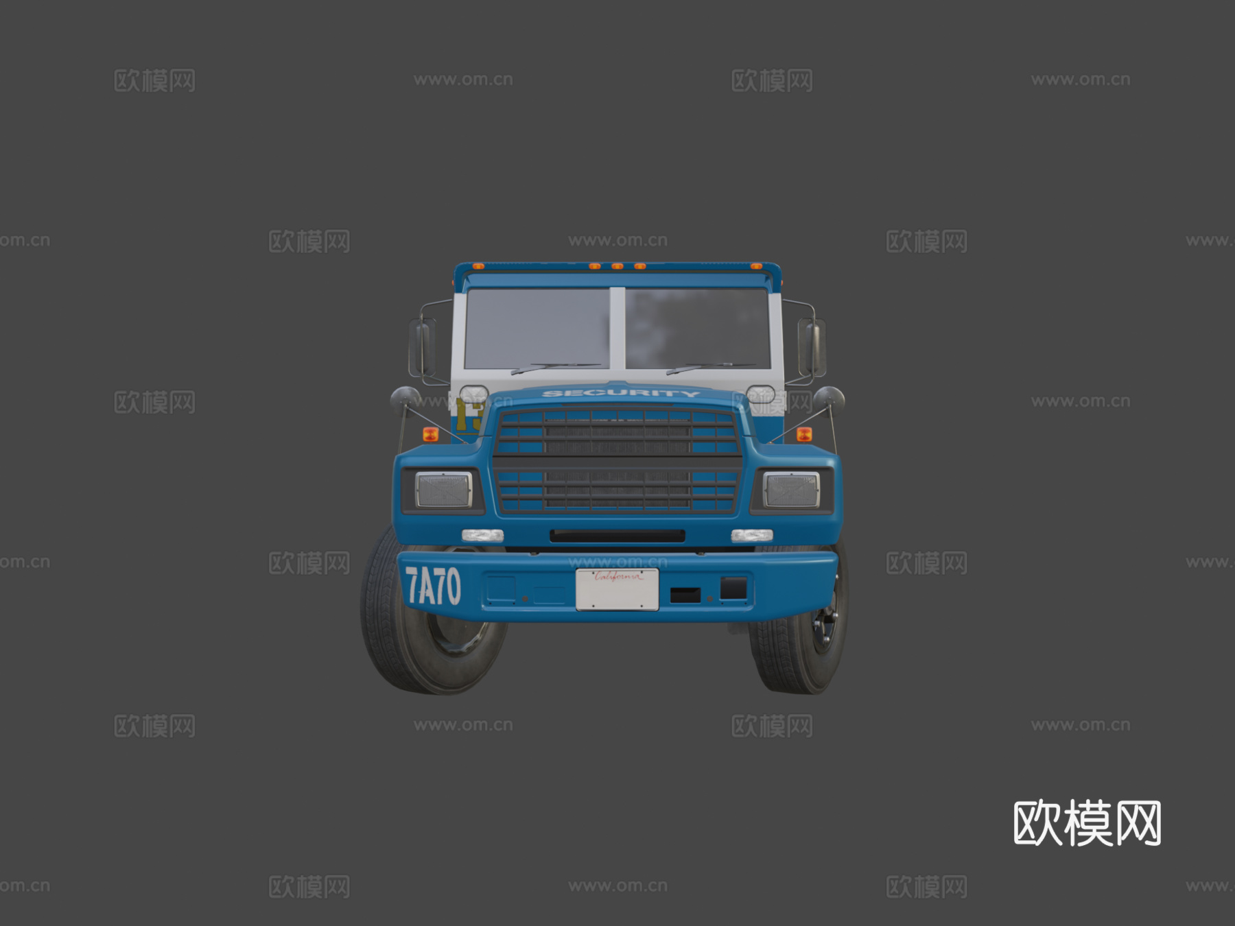 通用美国装甲卡车su模型