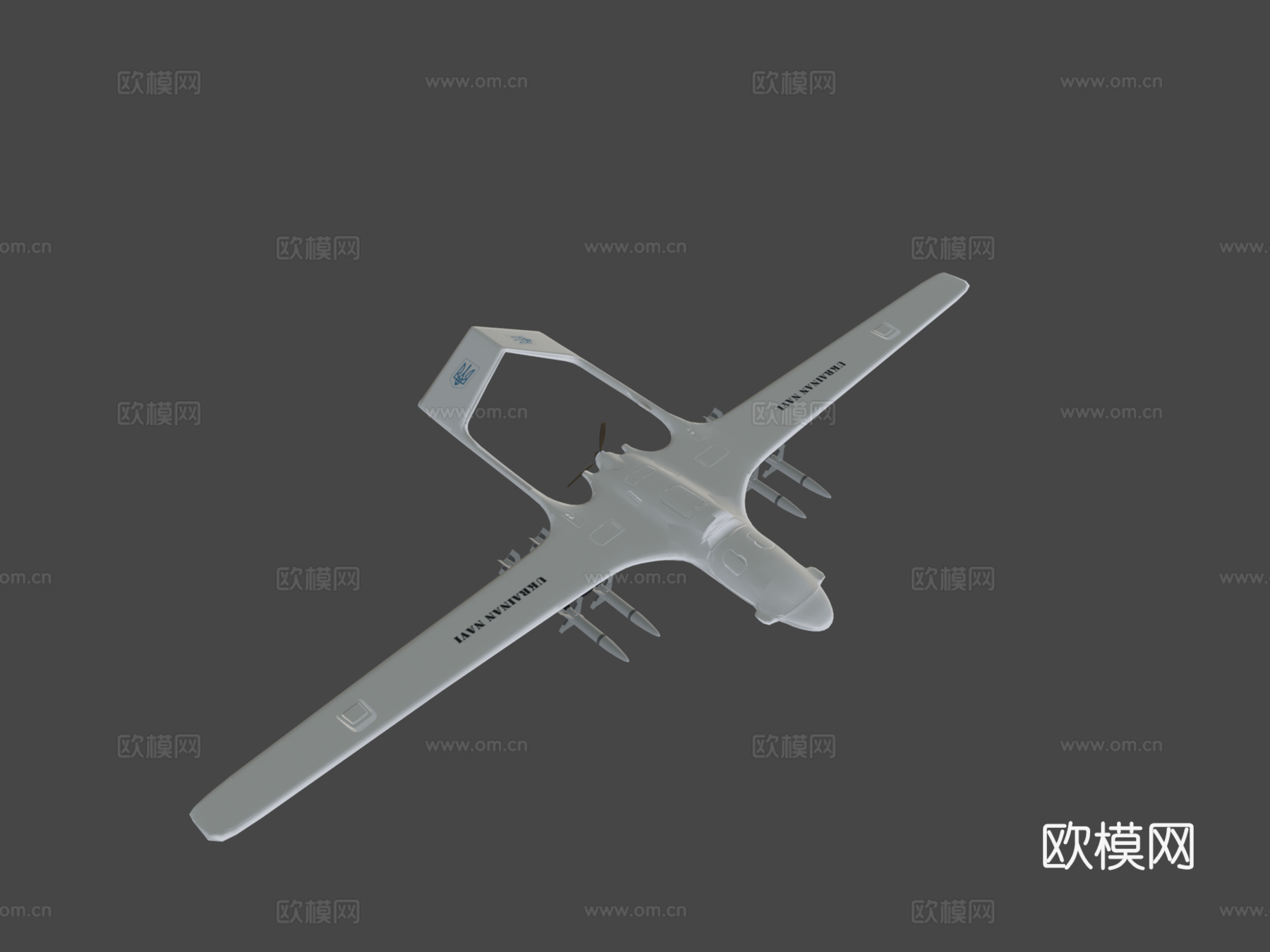 拜拉克塔尔 TB2 军事乌克兰导航su模型