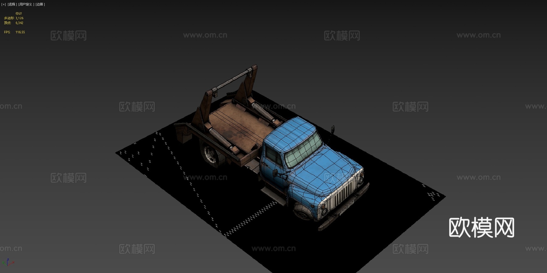 半条命 2  GAZ 52su模型