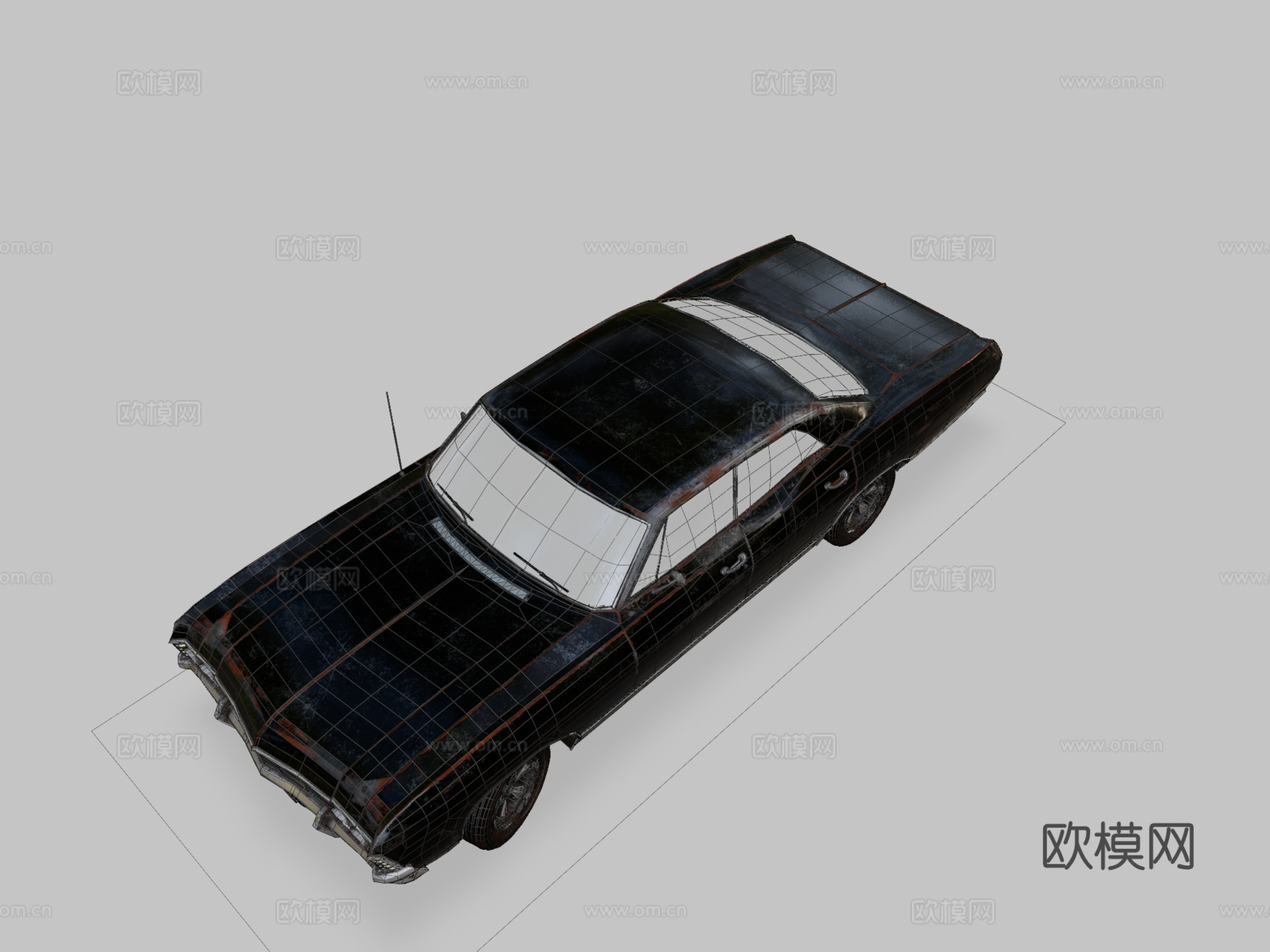 雪佛兰黑斑羚1967-超自然su模型