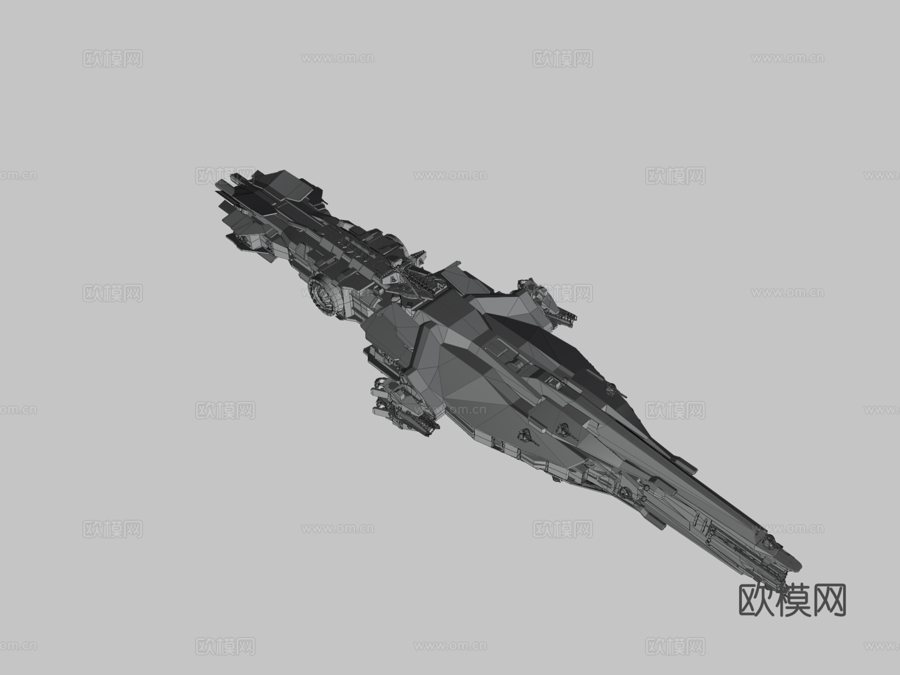 杰里科驱逐舰暴君su模型
