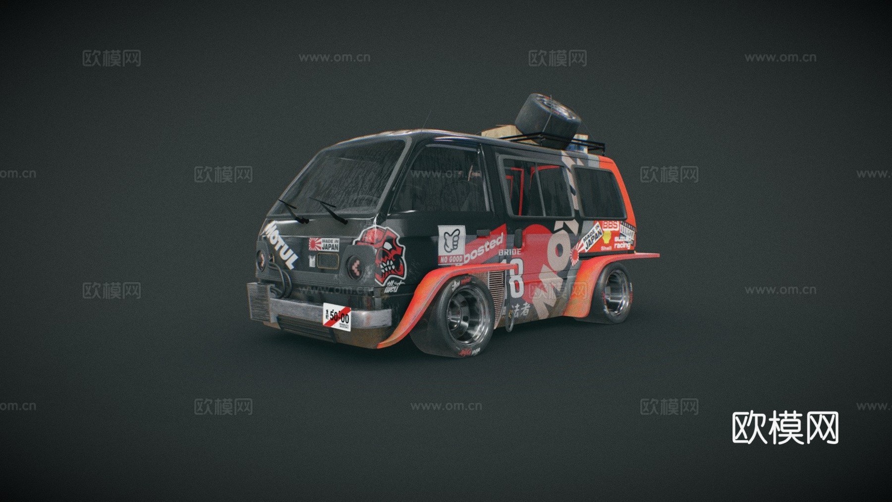 马鲁蒂铃木 Omni x Outlaw 项目su模型