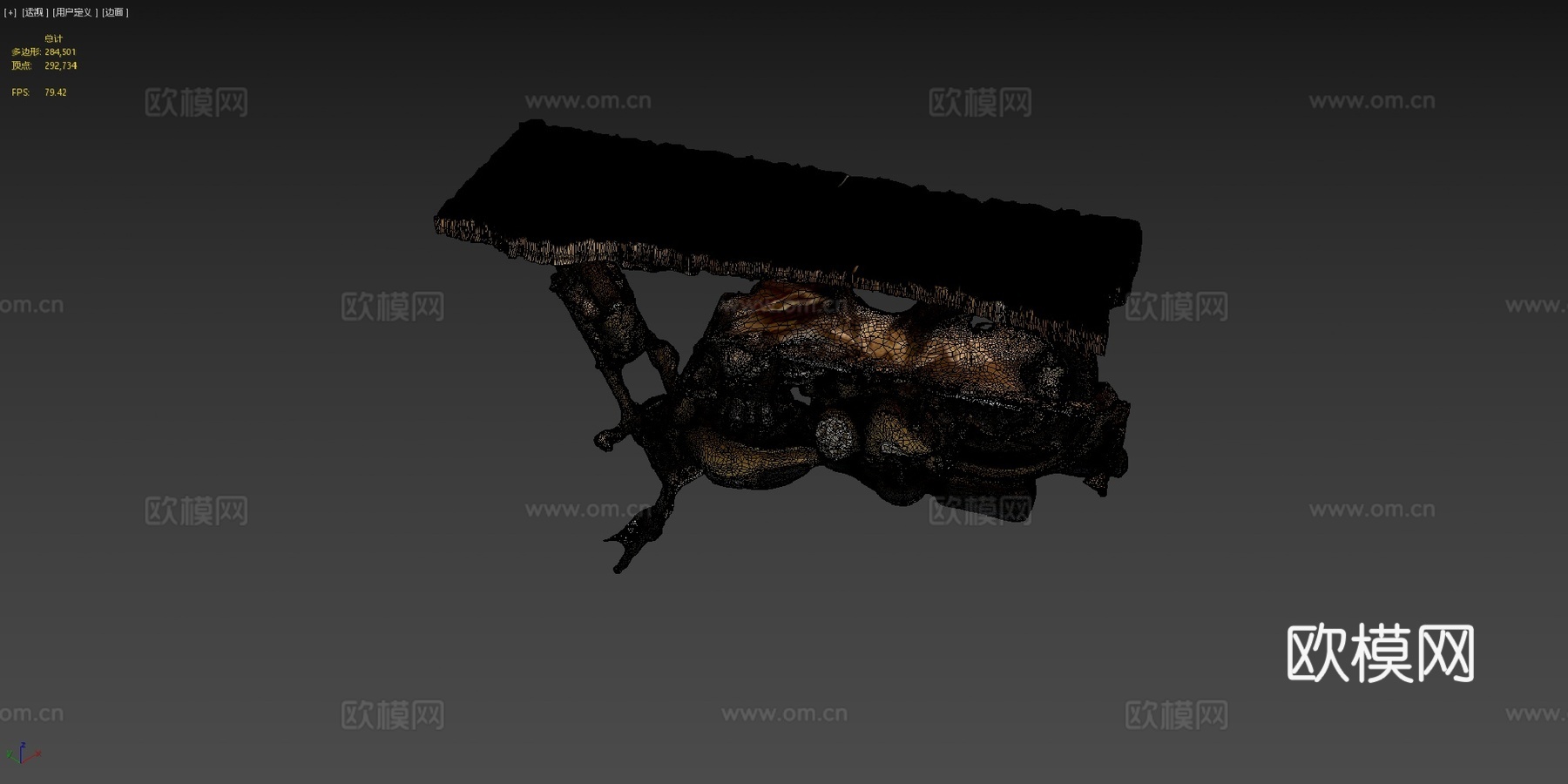 摩托车  皇家恩菲尔德su模型