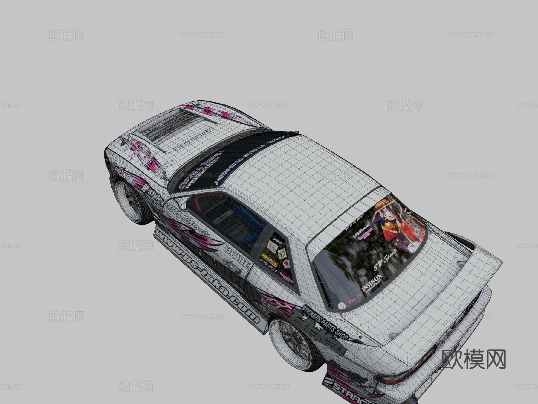 日产 Silvia S13 BN Sporsu模型