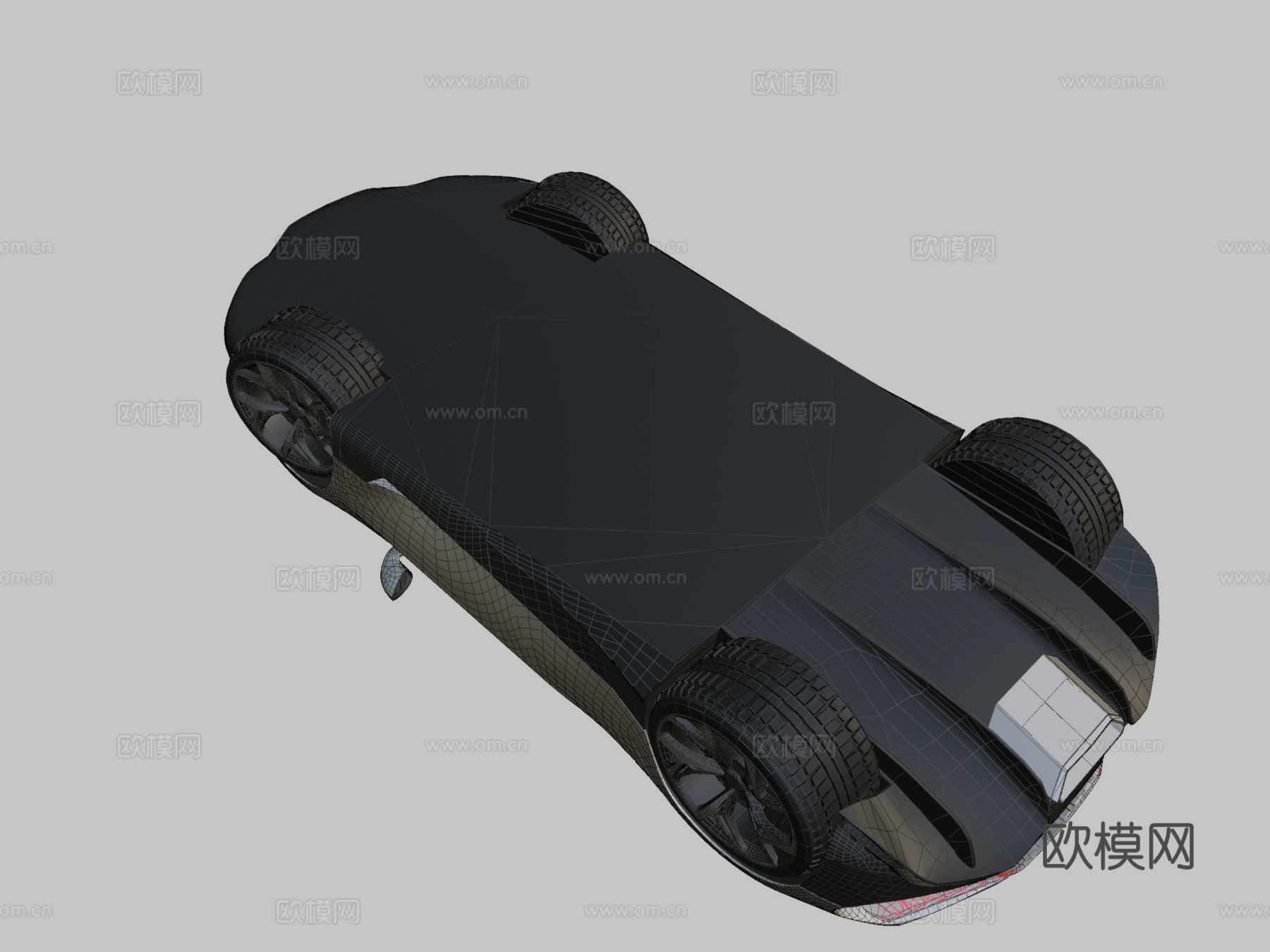 布加迪 W16 密斯特拉尔su模型