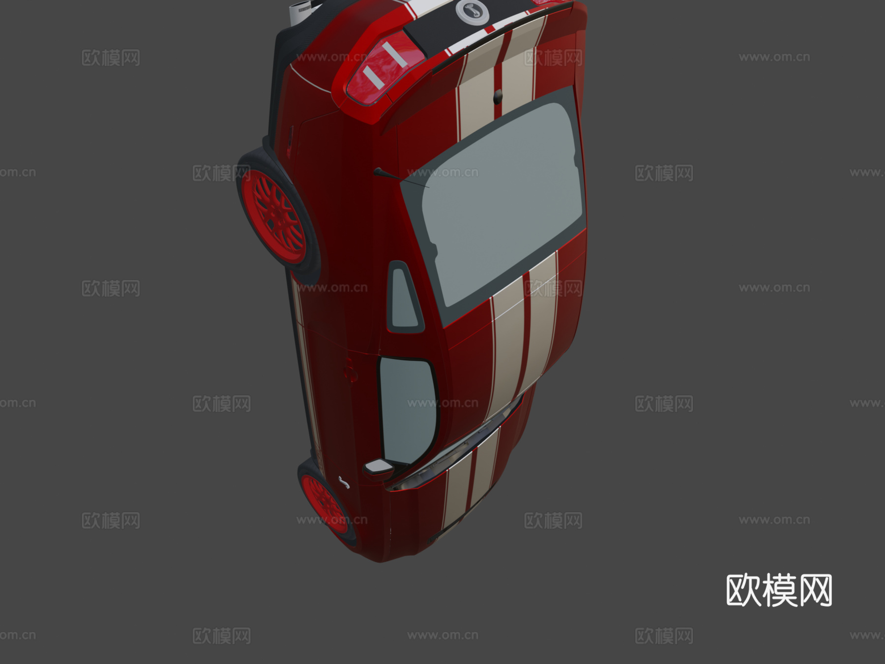 福特 野马 谢尔比 2012su模型