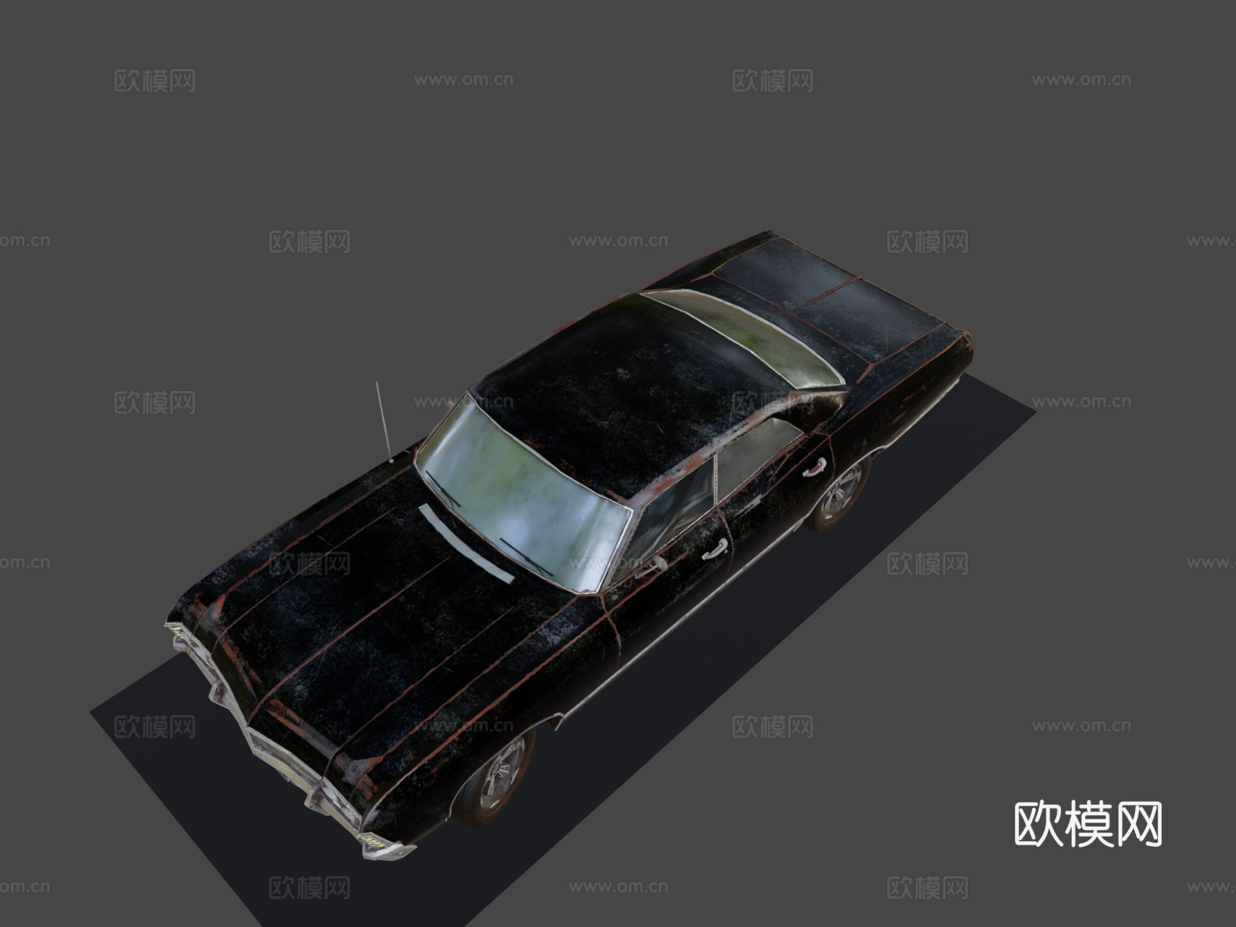 雪佛兰黑斑羚1967-超自然su模型