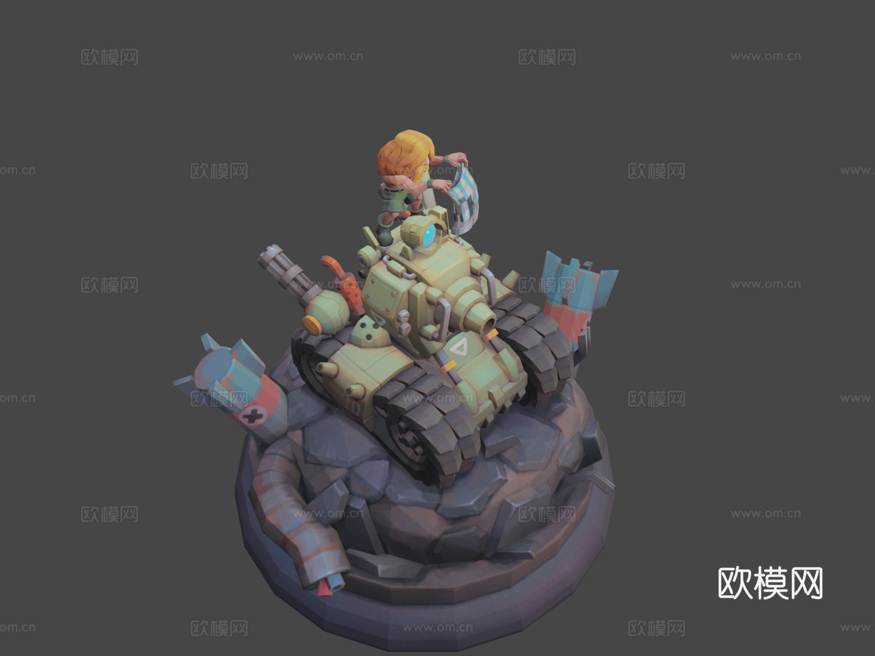 合金弹头su模型