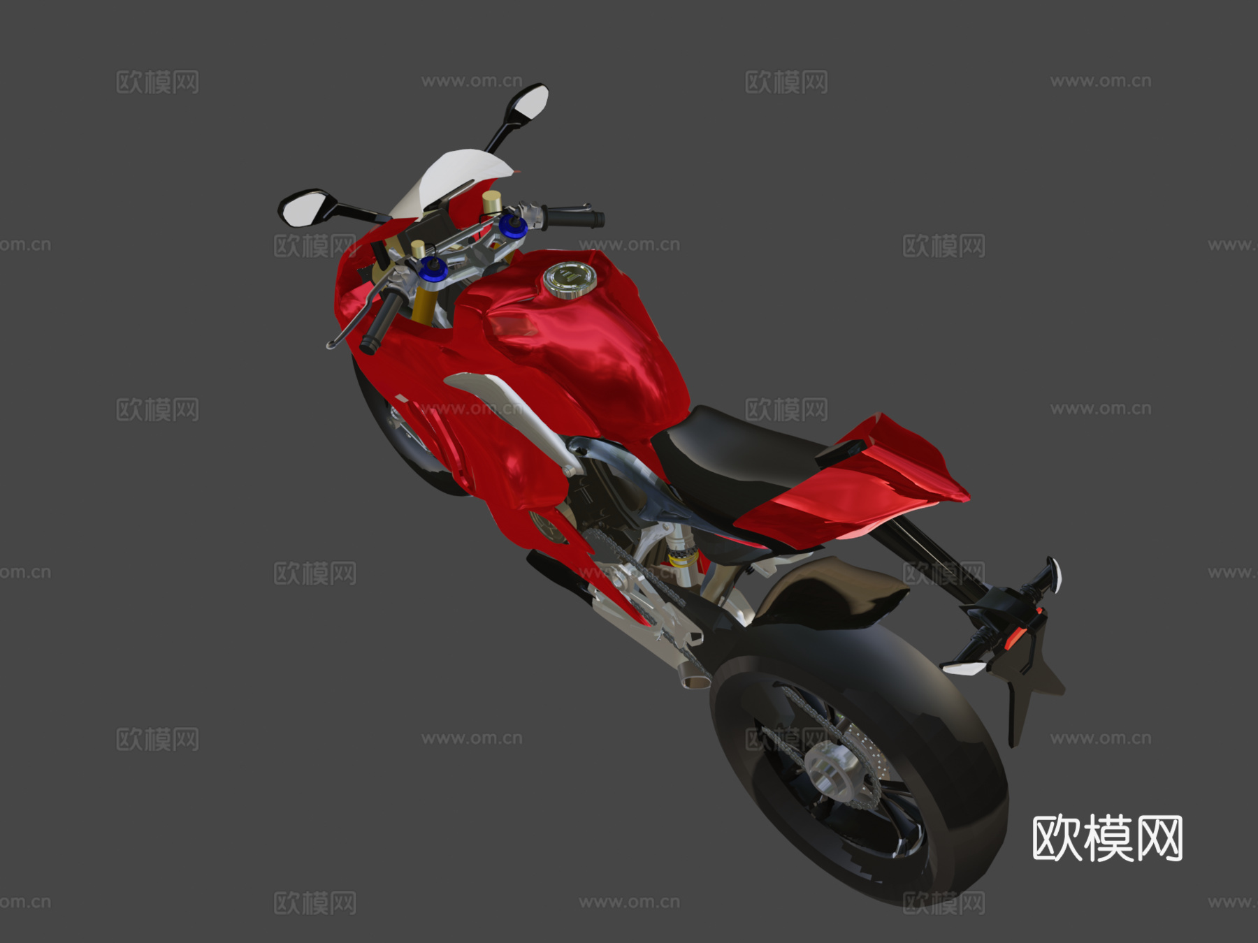 杜卡迪 帕尼加莱 V4su模型