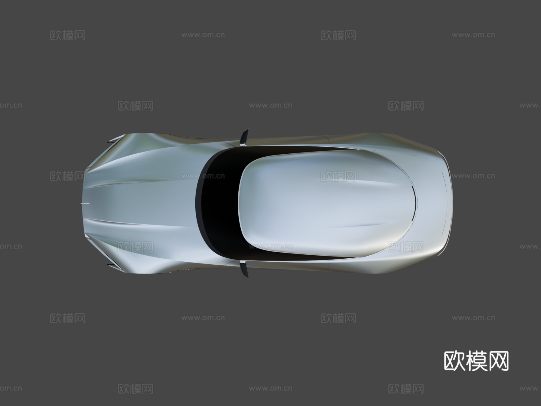 捷豹E豪华概念车su模型