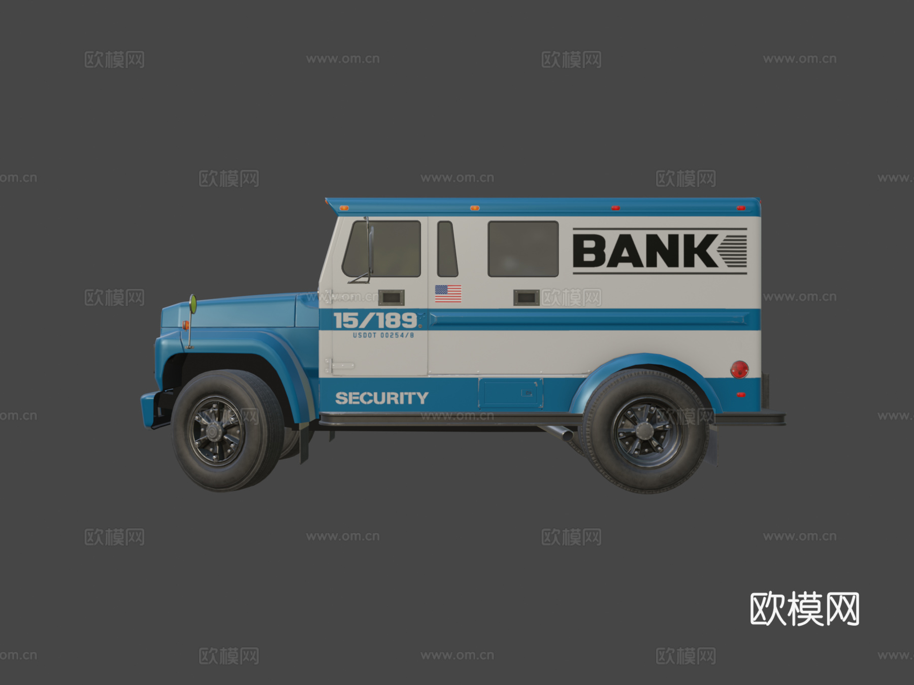 通用美国装甲卡车su模型