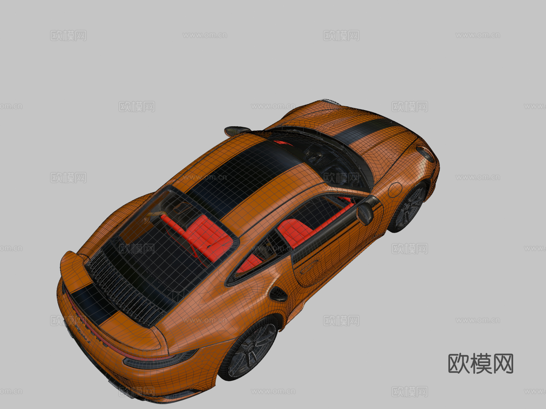 保时捷911 Turbo Ssu模型