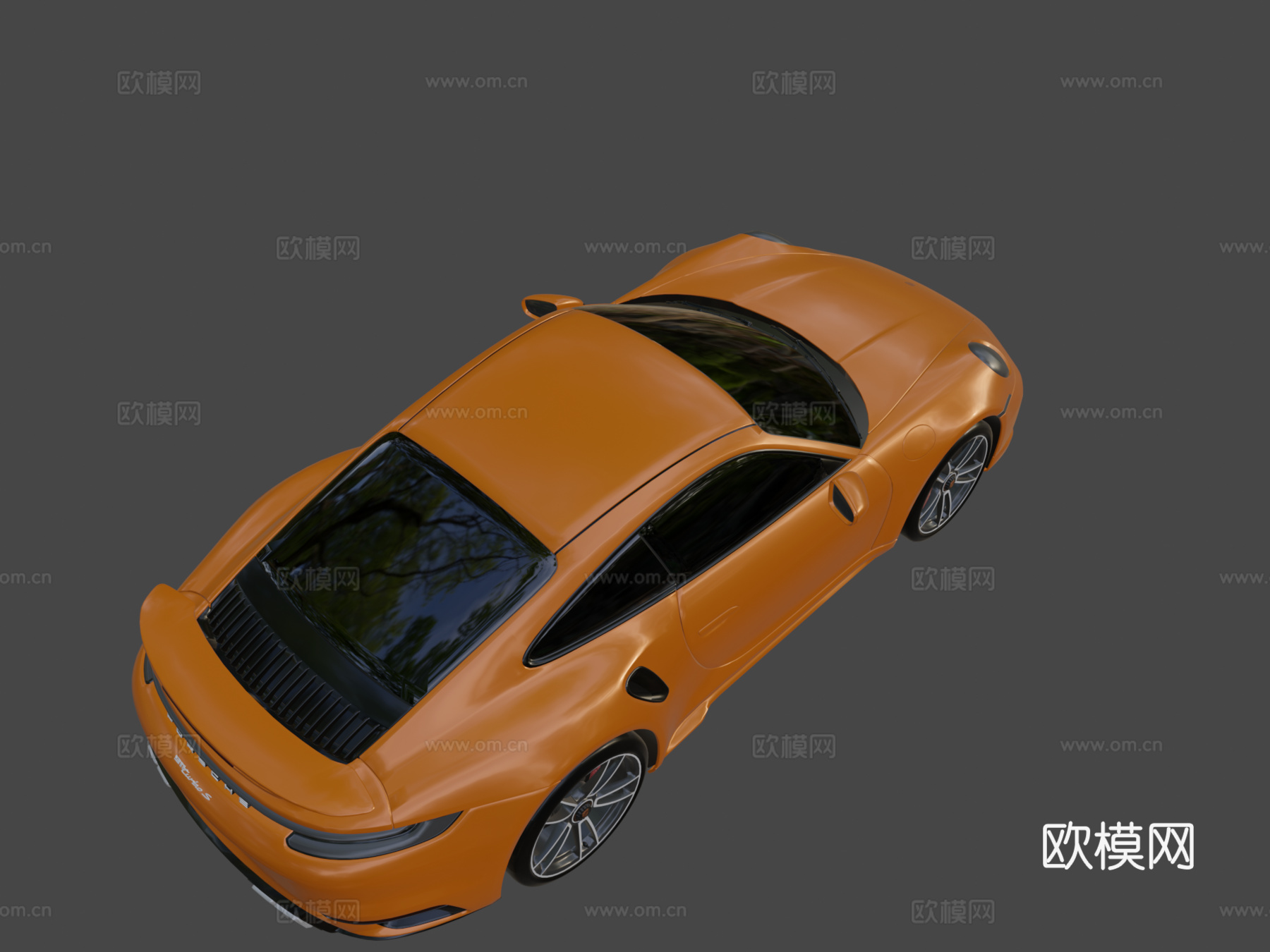 保时捷911 Turbo Ssu模型