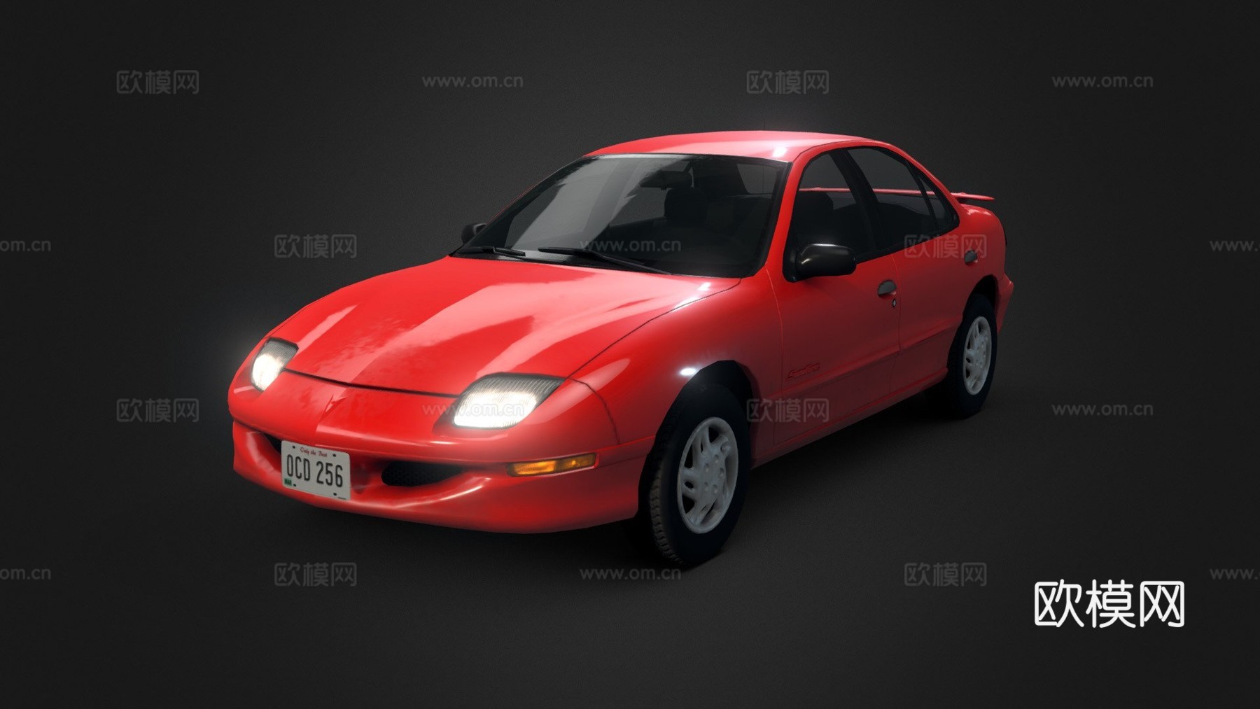 -1999庞蒂亚克太阳火su模型