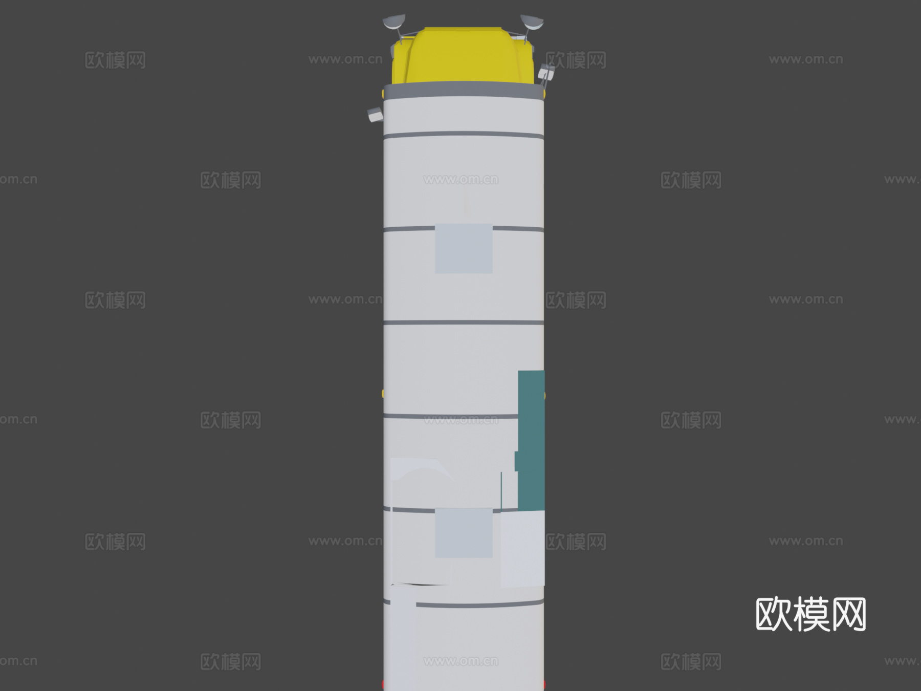校车改装su模型