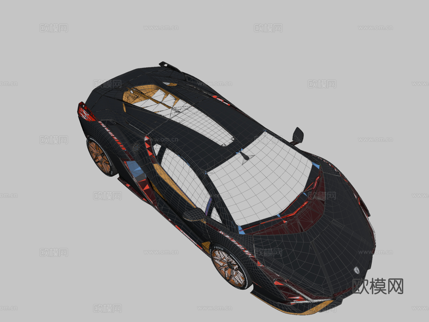 兰博基尼 西昂 FKP 37su模型