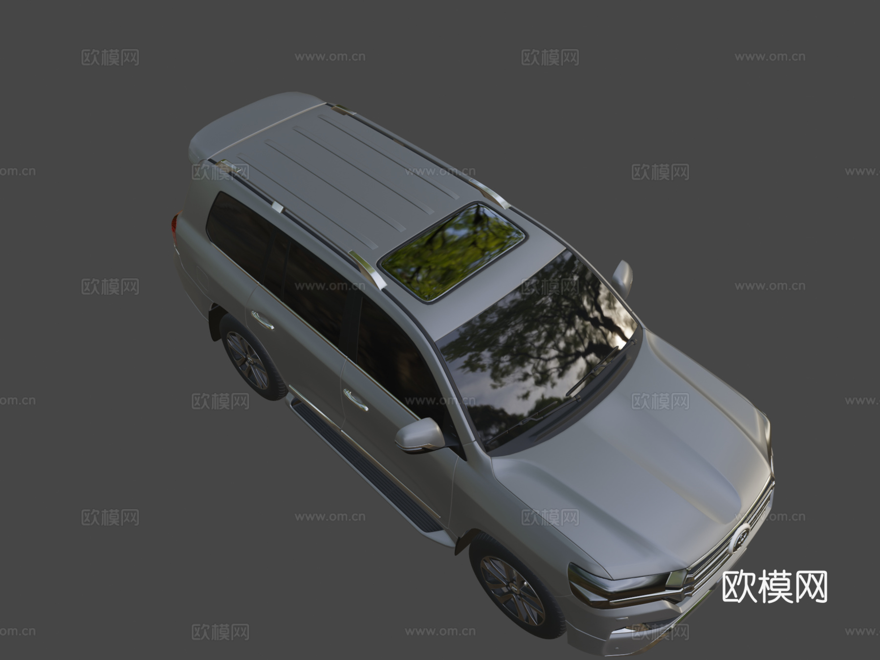 陆地巡洋舰 2016su模型