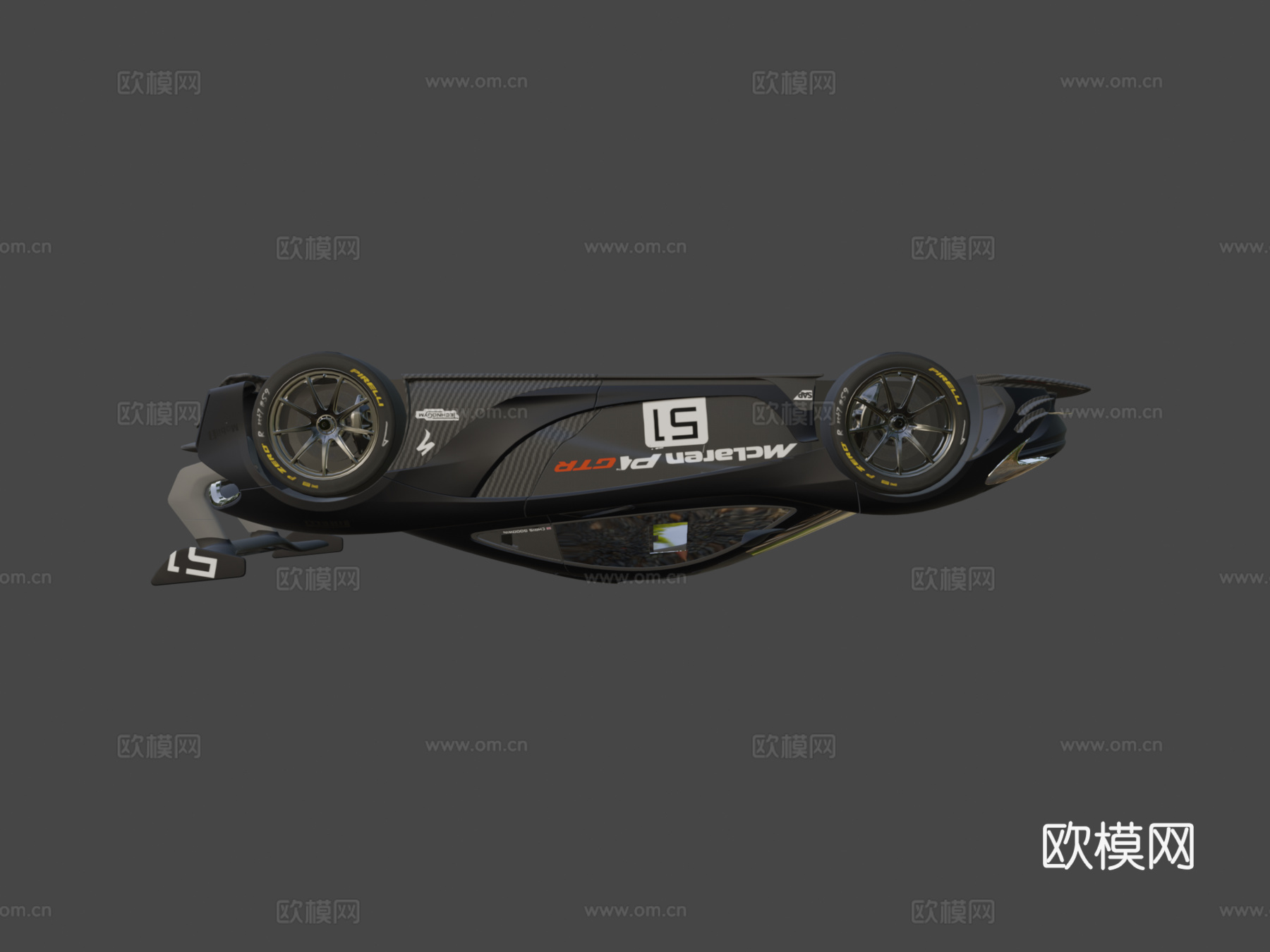 迈凯伦 P1 GTRsu模型