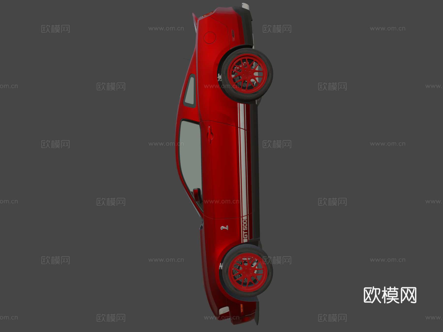 福特 野马 谢尔比 2012su模型