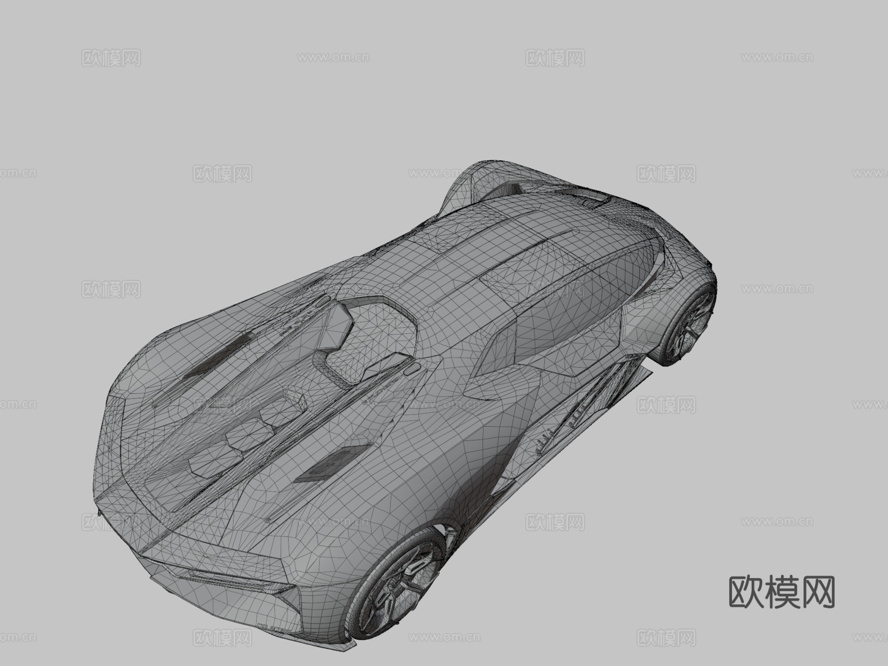 兰博基尼泰佐尔su模型