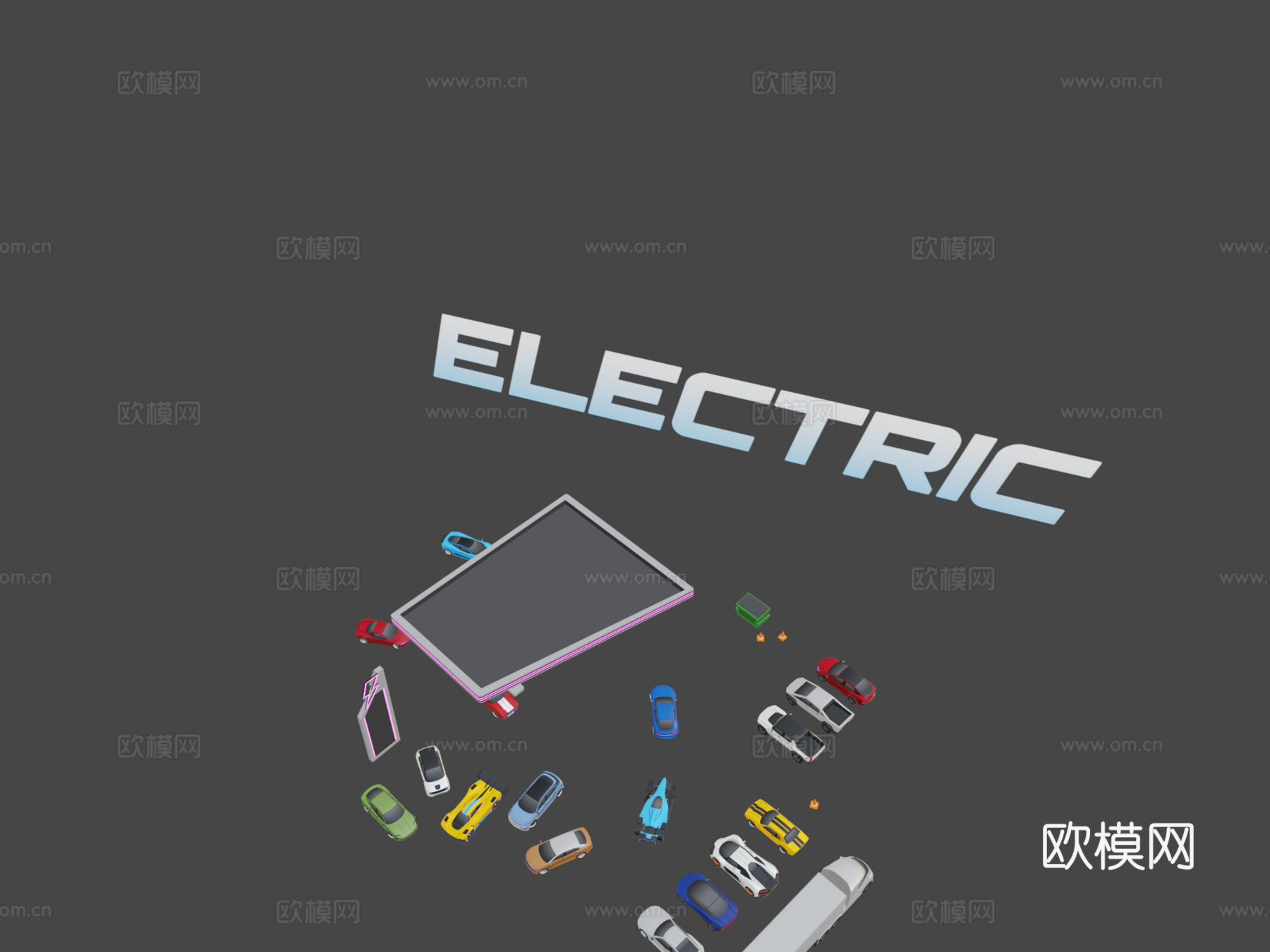 街机-电动汽车包su模型