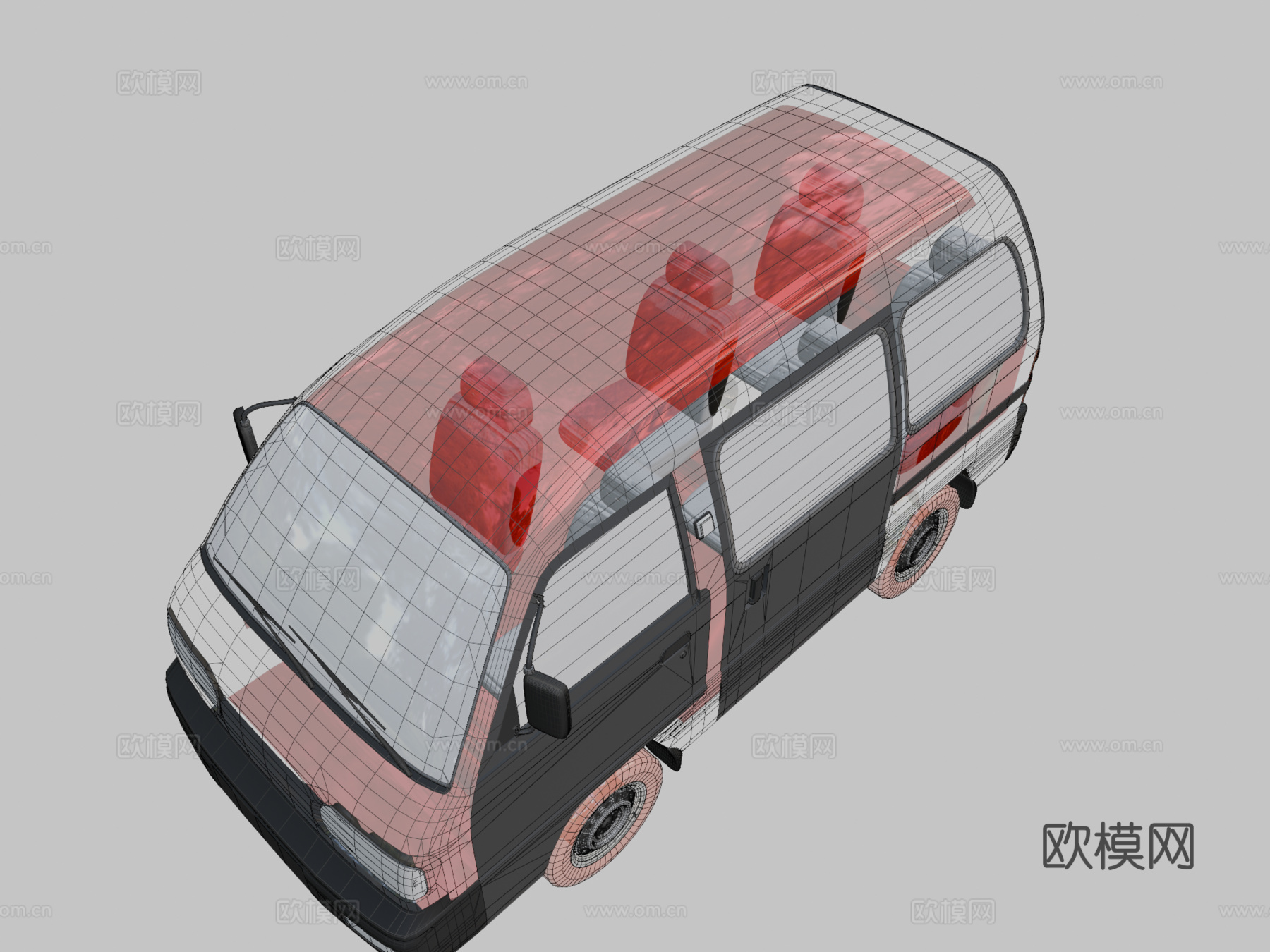 雪佛兰达马斯su模型