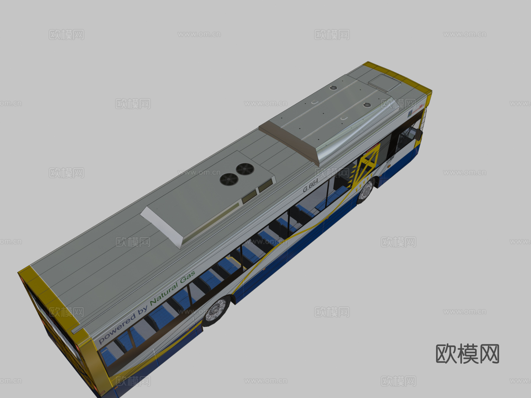 布里斯班市 斯堪尼亚 L94UB 巴士 右舵su模型